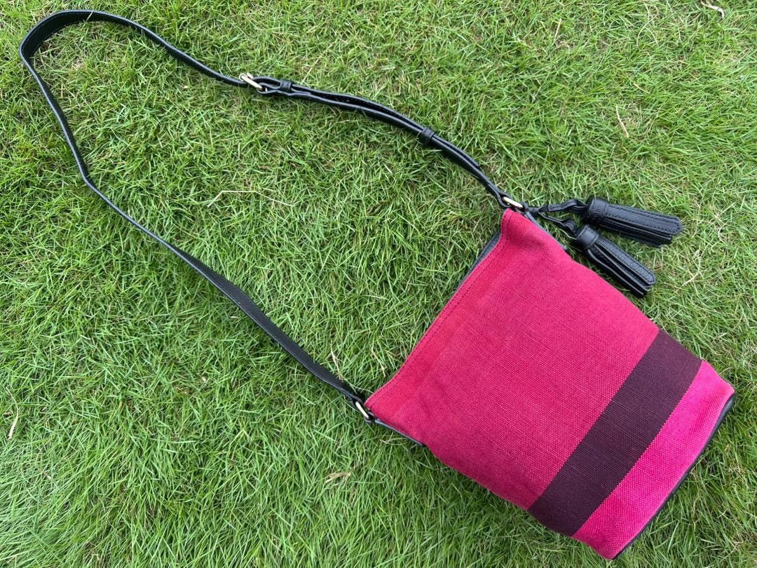 Burberry Authentic Burberry Mega Check Ashby Tassel Mini Bucket Bag Size ONE SIZE - 10 Thumbnail