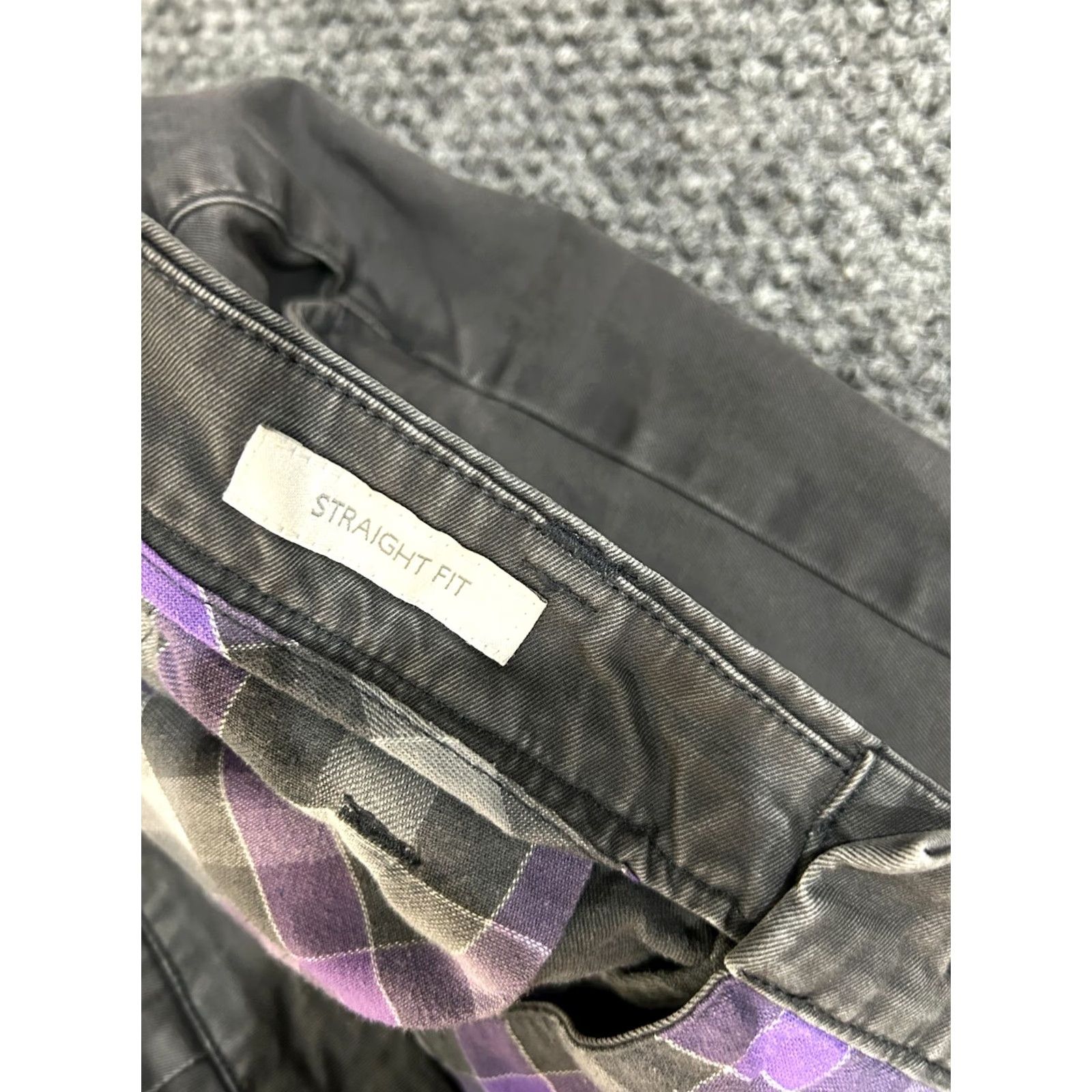 Bonobos Bonobos Washed Chinos Pants Mens 35x32 Gray Straight Fit Casual Everyday Wear Size US 35 - 6 Thumbnail