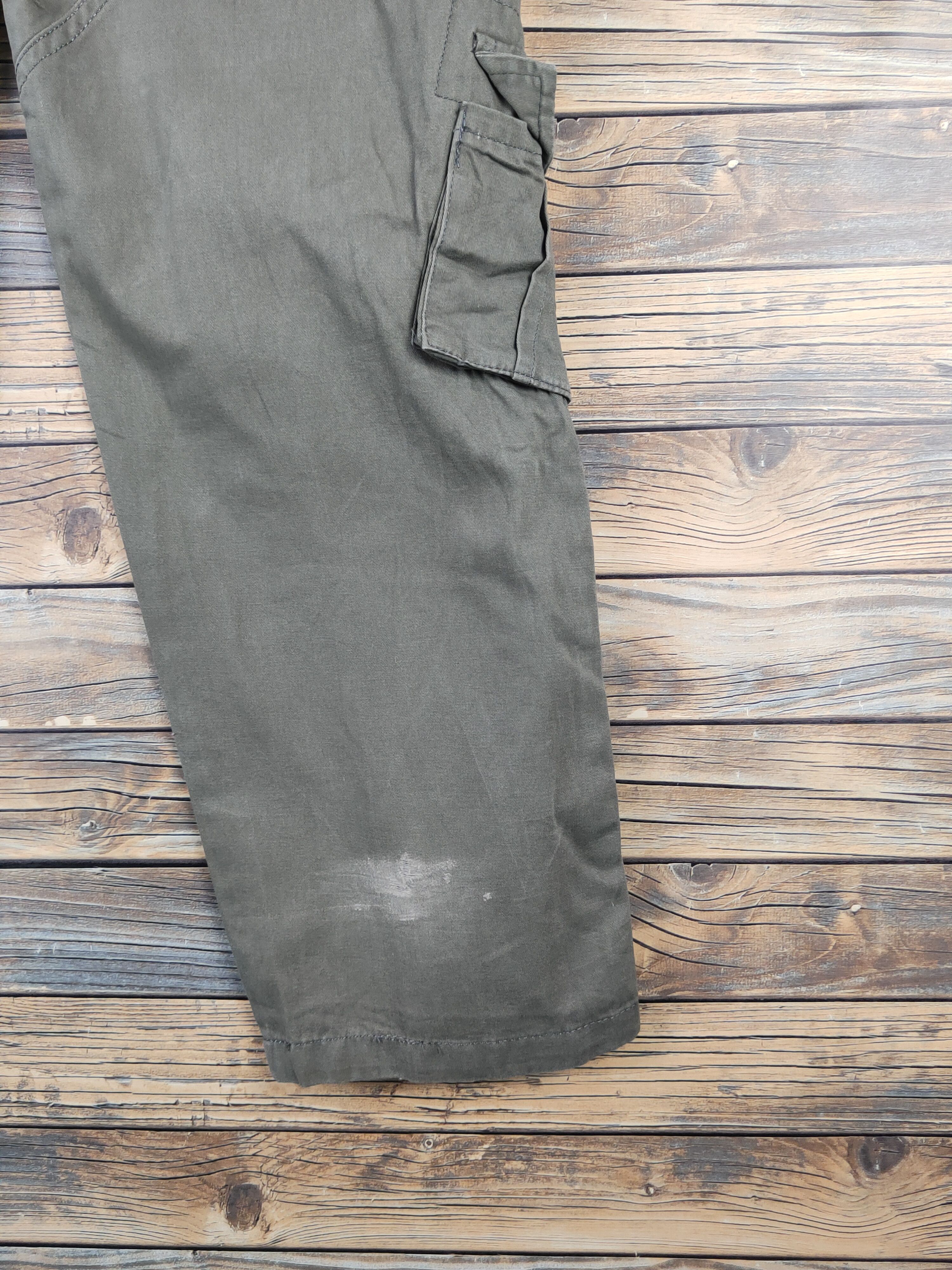 Other DL Japanese Brand Army Green Multipocket Cargo Pants #2435 Size US 34 / EU 50 - 11 Thumbnail