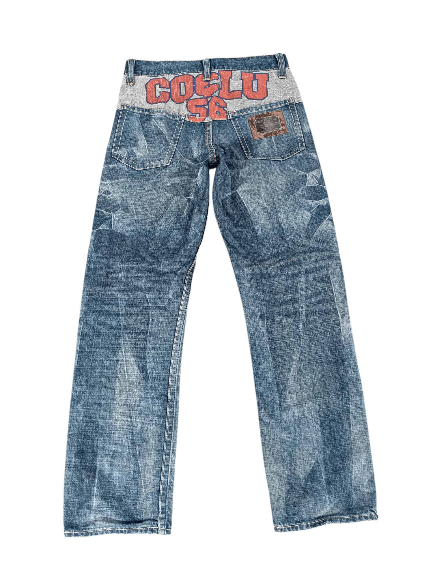 Japanese Brand Steals‼️Vintage Co&Lu 56 Big Logo Japanese Denim Jeans Size US 30 / EU 46 - 1 Thumbnail