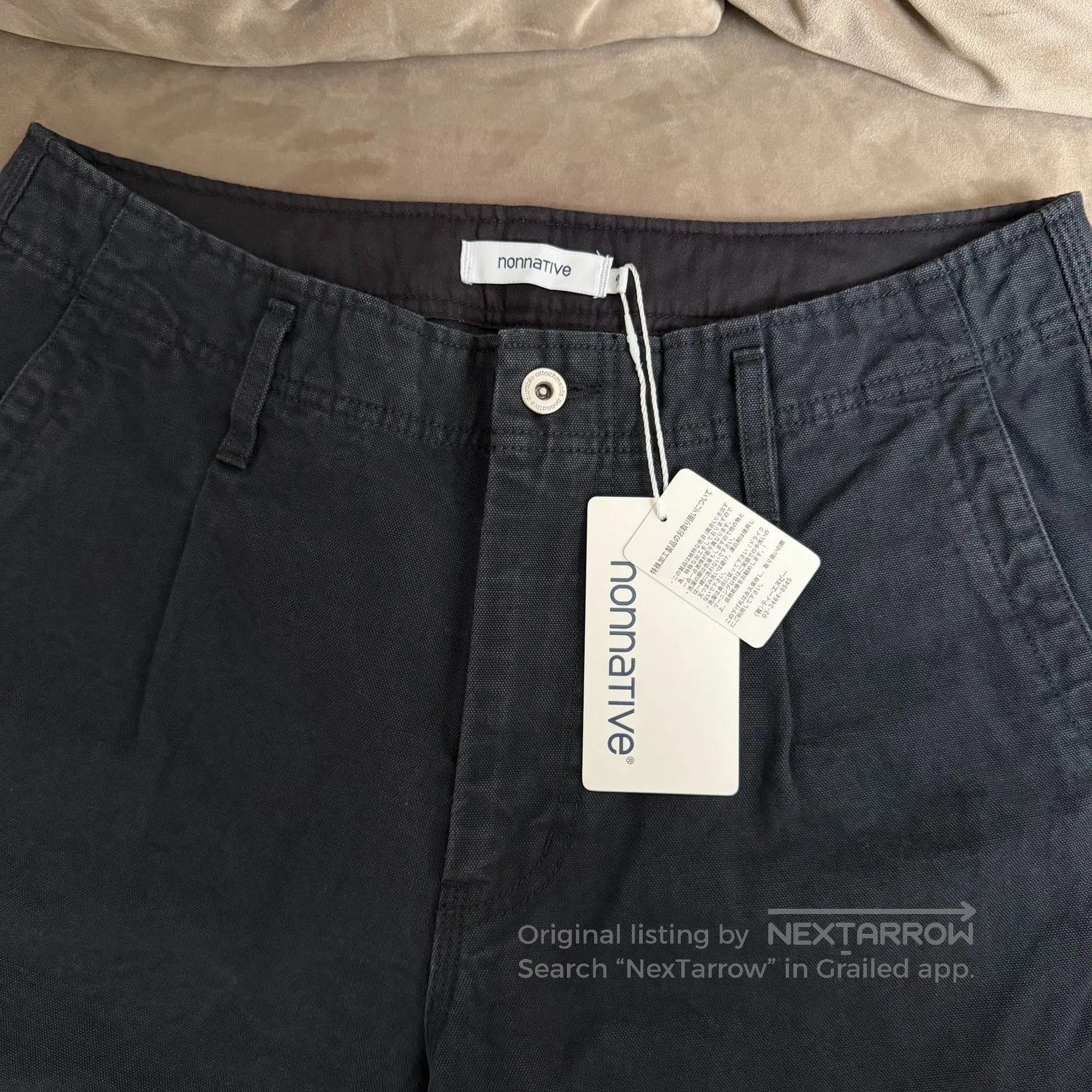 Nonnative nonnative WORKER TROUSERS SULFUR DYE. Size US 26 / EU 42 - 3 Thumbnail