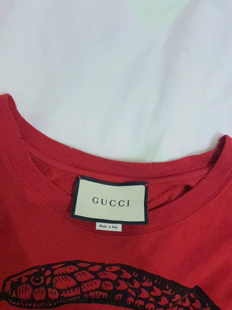 Gucci Gucci Red short sleeves Size US L / EU 52-54 / 3 - 3 Thumbnail