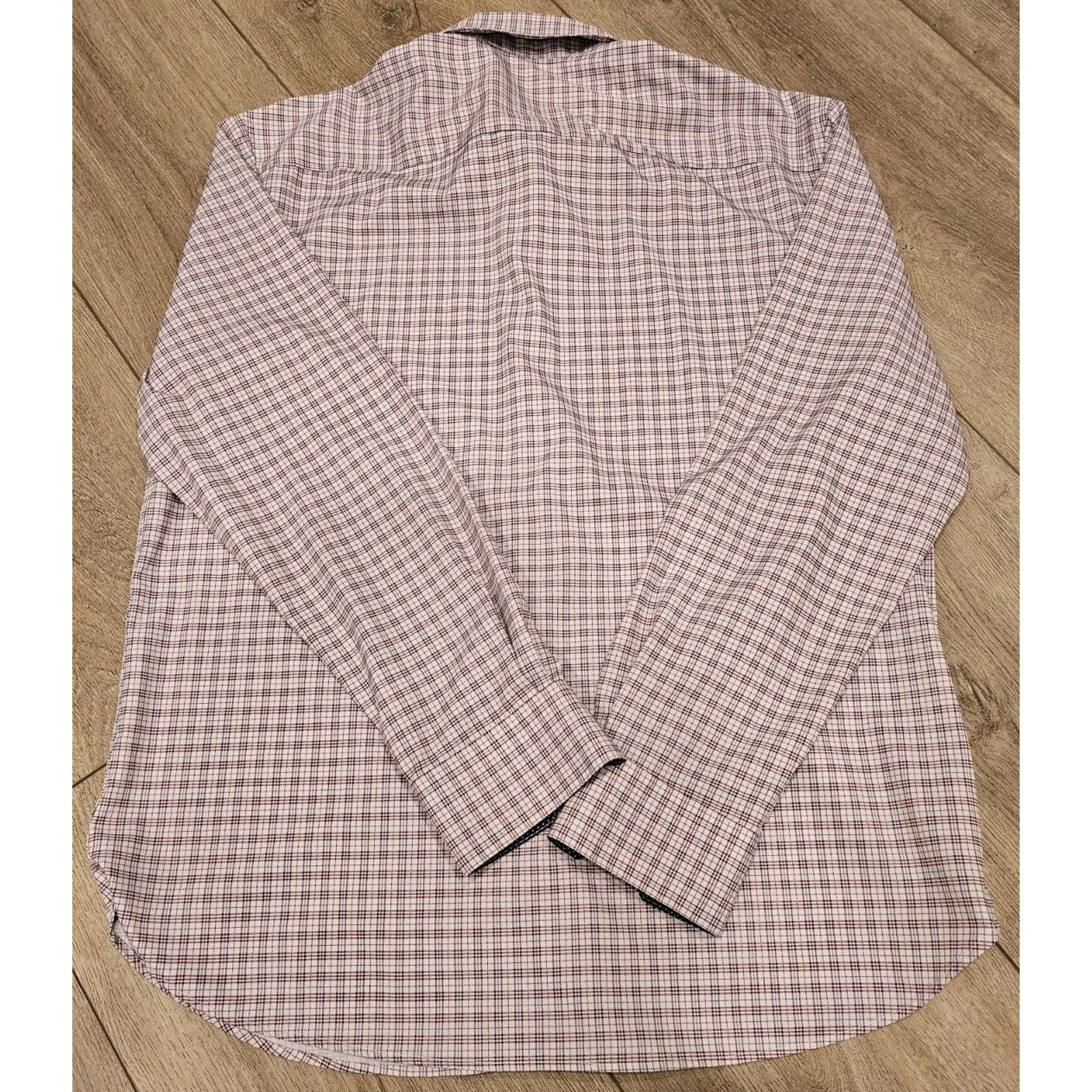 Other Society Of Threads No Iron Long Sleeve Button Up Shirt Size US L / EU 52-54 / 3 - 5 Thumbnail