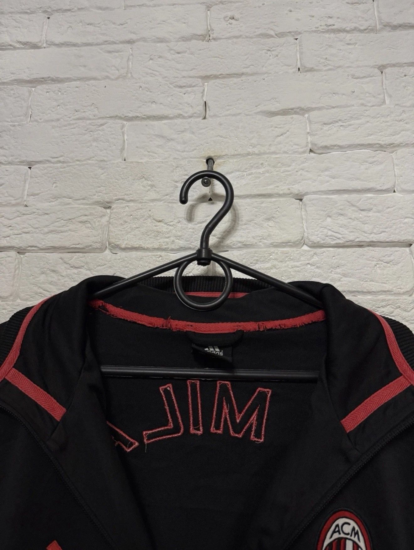 Adidas Vintage AC Milan 2008 Track Jacket Football Asia Market Item Size US XL / EU 56 / 4 - 5 Thumbnail