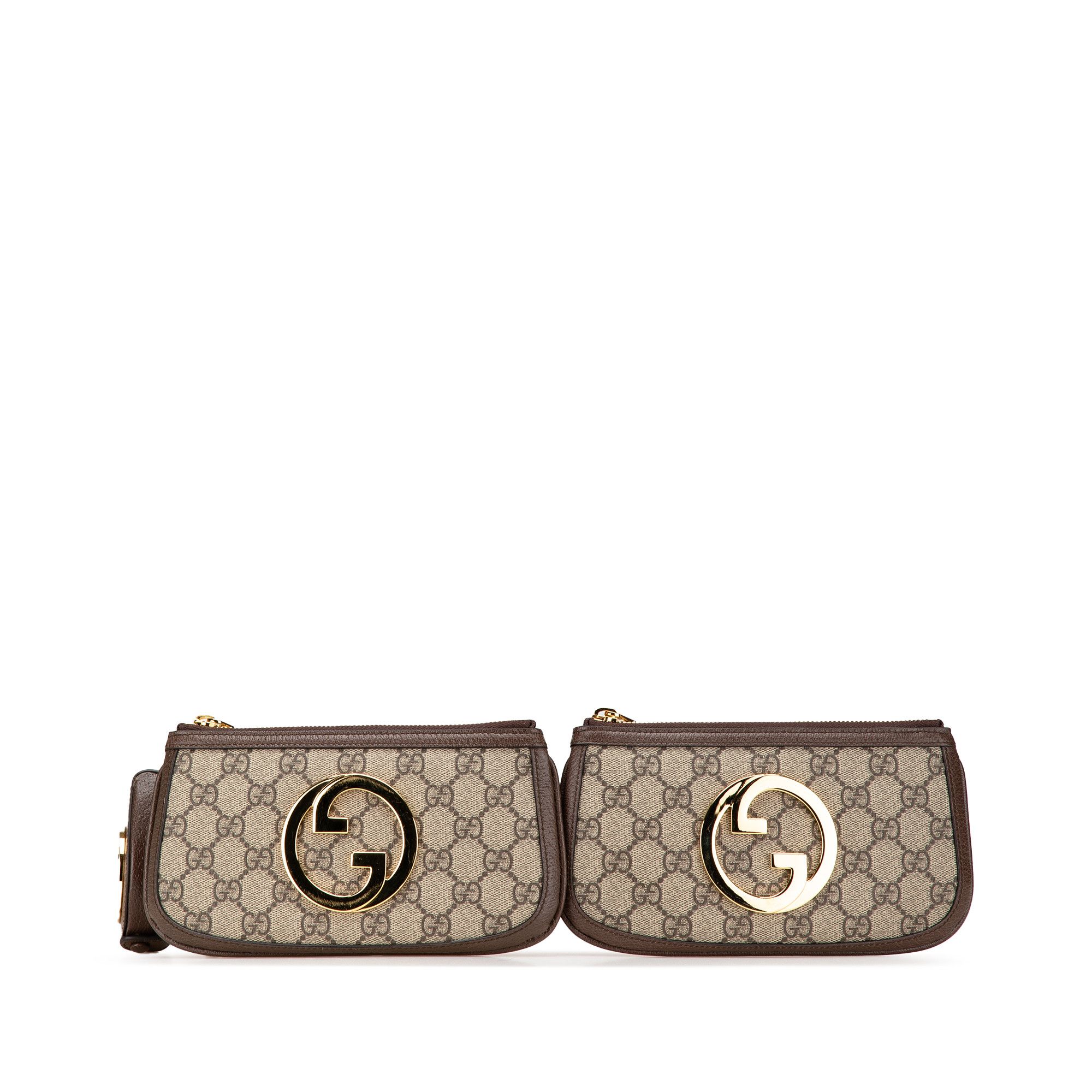 Gucci Mini GG Supreme Blondie Belt Bag in Brown, Women's