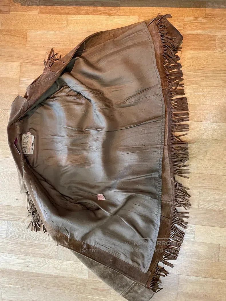 Schott Schott Fringed western leather coat Size US XXS / EU 40 - 3 Thumbnail