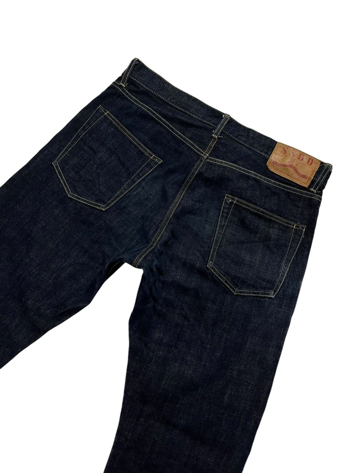 FUCT × Japanese Brand × SSDD SSDD BY FUCT JAPANESE BRAND NON SELVEDGE JEANS Size US 34 / EU 50 - 4 Thumbnail