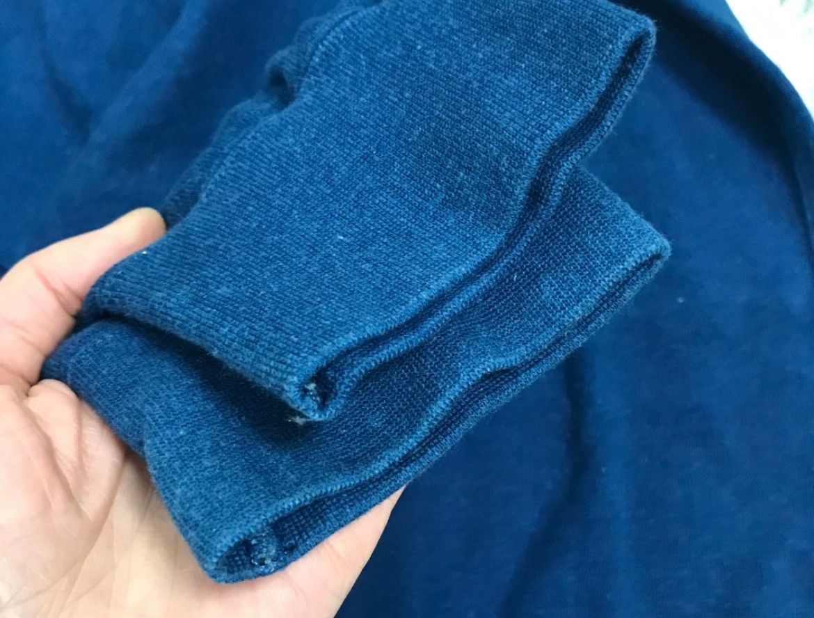 Visvim Visvim 2018 Blue Stained Hoodie Size US M / EU 48-50 / 2 - 3 Thumbnail