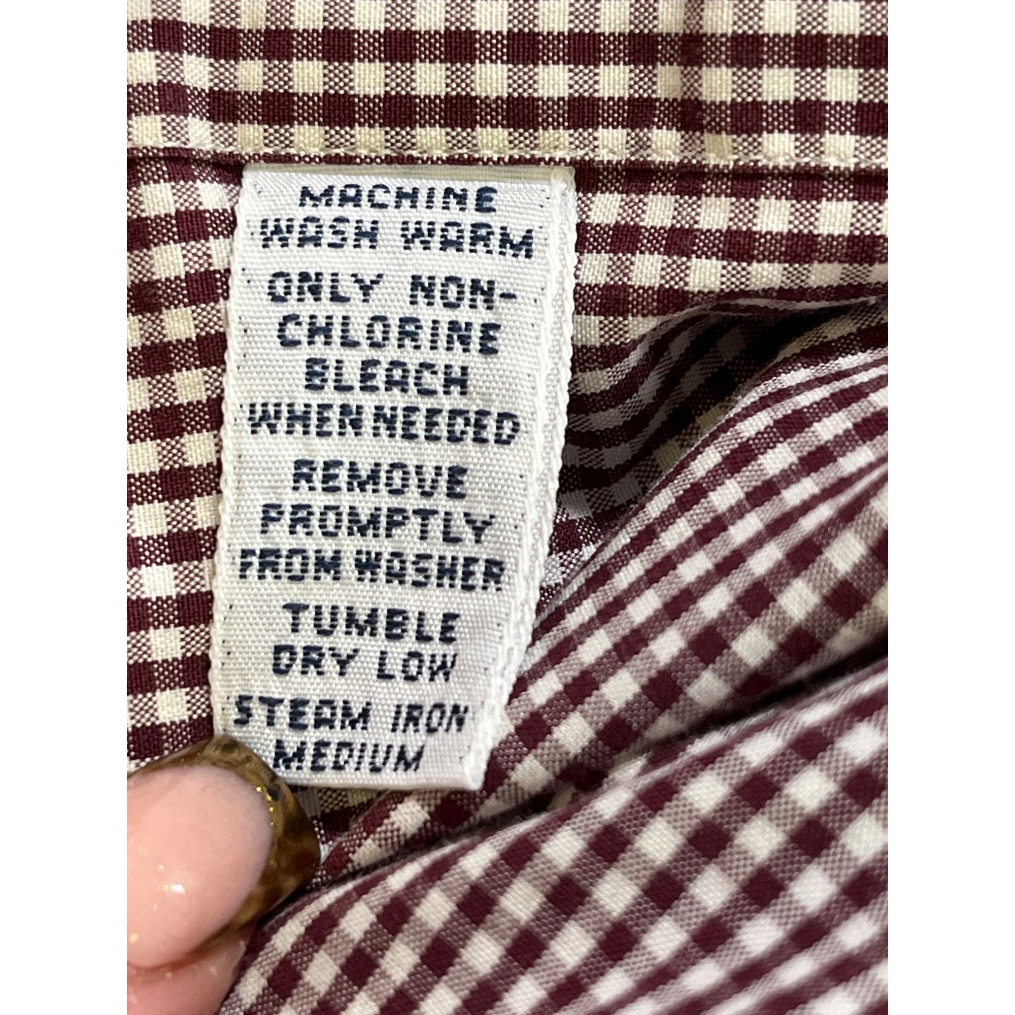 RLX Ralph Lauren Ralph Lauren Golf SKU 7736 Mens Maroon Button Down Long Slee Size US XL / EU 56 / 4 - 12 Thumbnail