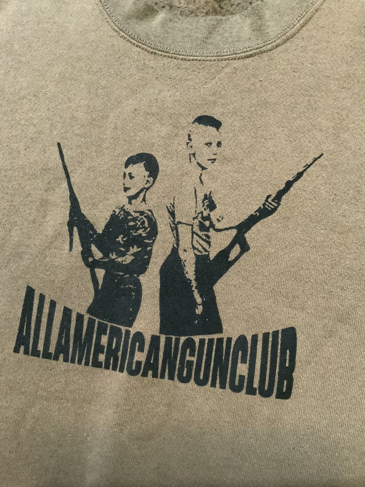 Other Vintage All American Gun Club Punk Grunge Bullet Sweatshirt Size US M / EU 48-50 / 2 - 6 Thumbnail