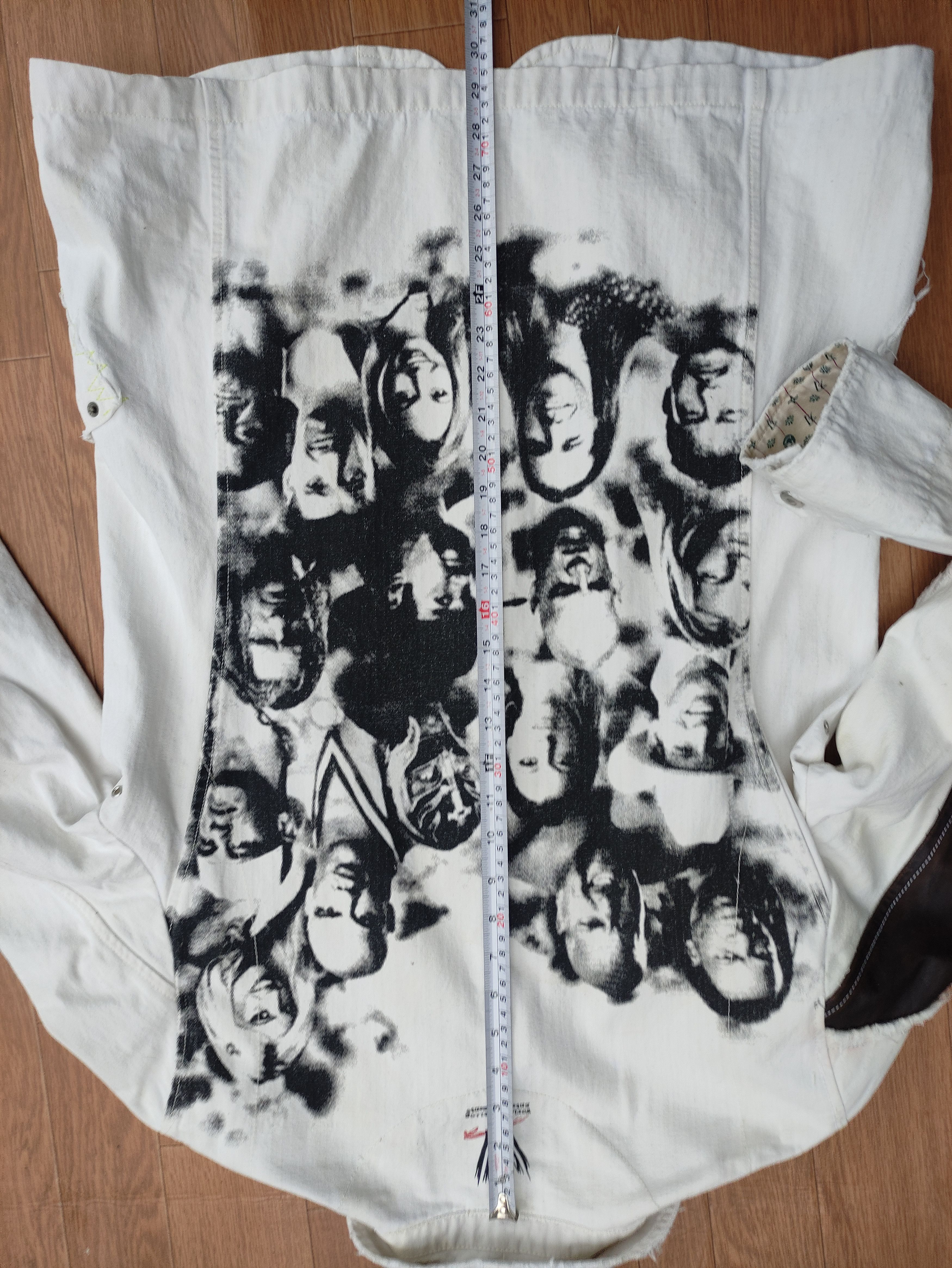 PPFM PPFM X WWE DENIM JACKET DESIGN DISTRESSED Size US M / EU 48-50 / 2 - 13 Thumbnail
