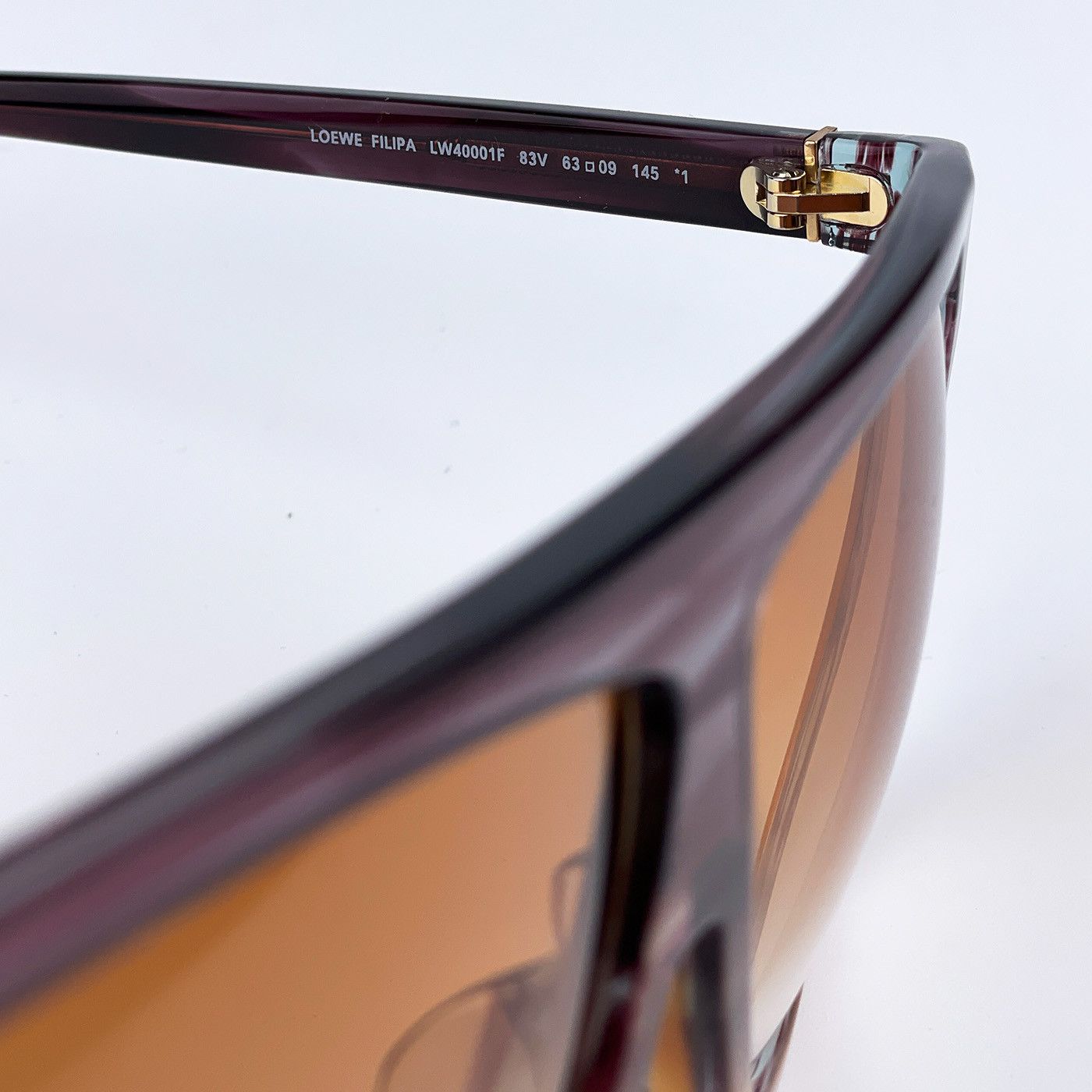 Loewe NEW Loewe LW40001F FILIPA 83V Shield Women Sunglasses Size ONE SIZE - 7 Thumbnail
