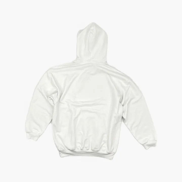 Balenciaga Balenciaga Balenciaga White Medium Fit Hoodie -2507 Size US M / EU 48-50 / 2 - 3 Thumbnail