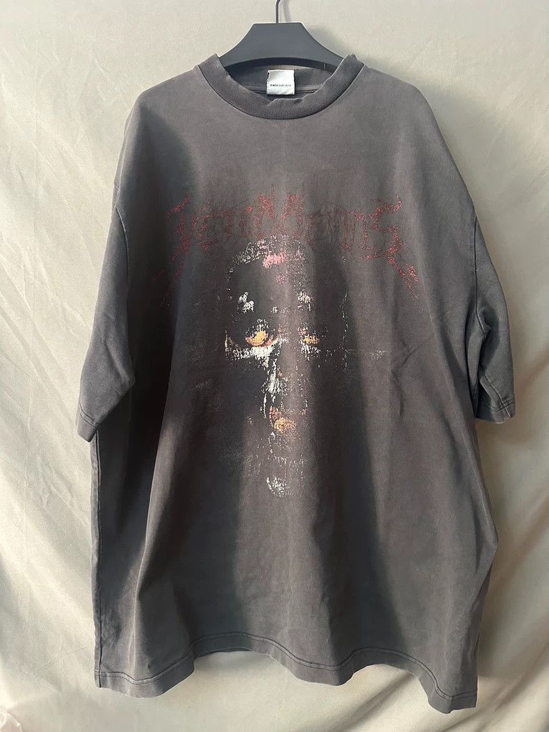 Vetements Vetements 18ss Positive grimace short sleeves 2506-Nextarro Size US S / EU 44-46 / 1 - 1 Thumbnail