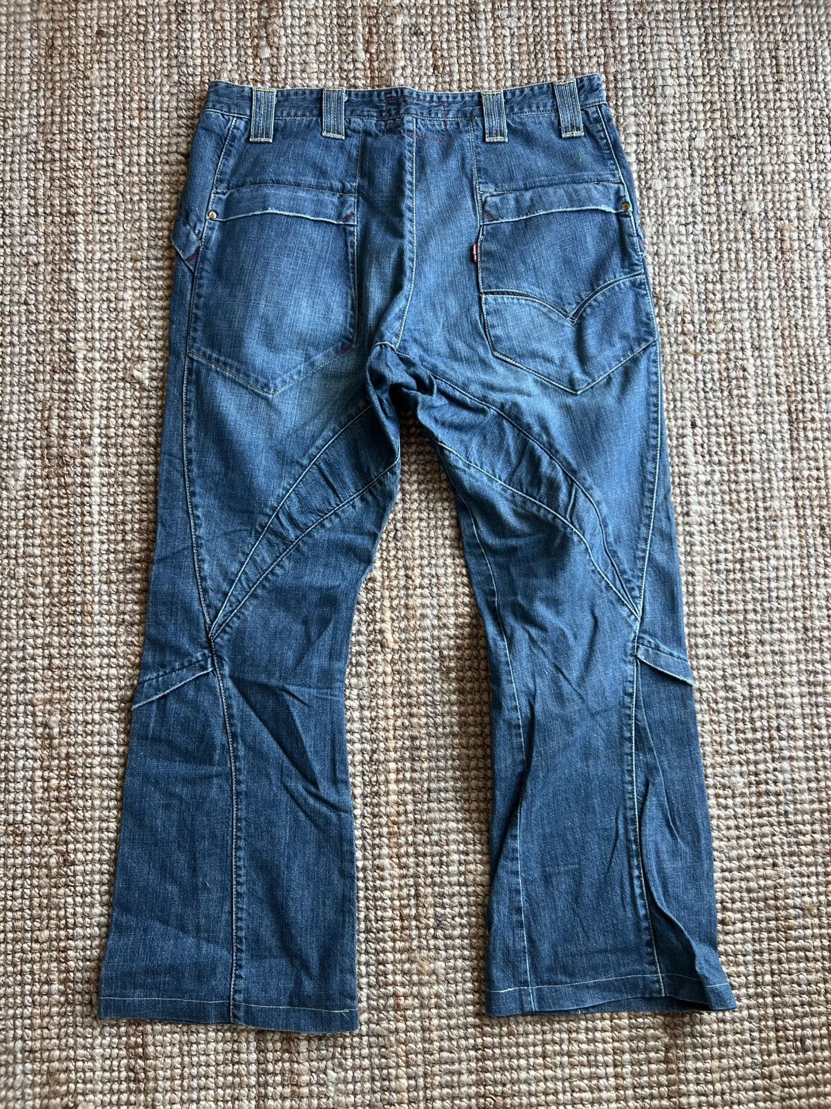 Levi's Rare design Vintage Levis Engineered Jeans W34 Actual 36x30 Size US 34 / EU 50 - 6 Thumbnail
