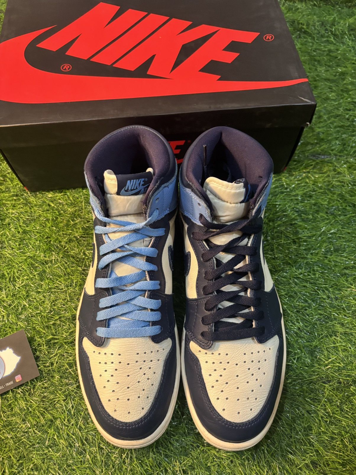 Jordan Brand Jordan 1 high obsidian Size US 10 / EU 43 - 3 Thumbnail