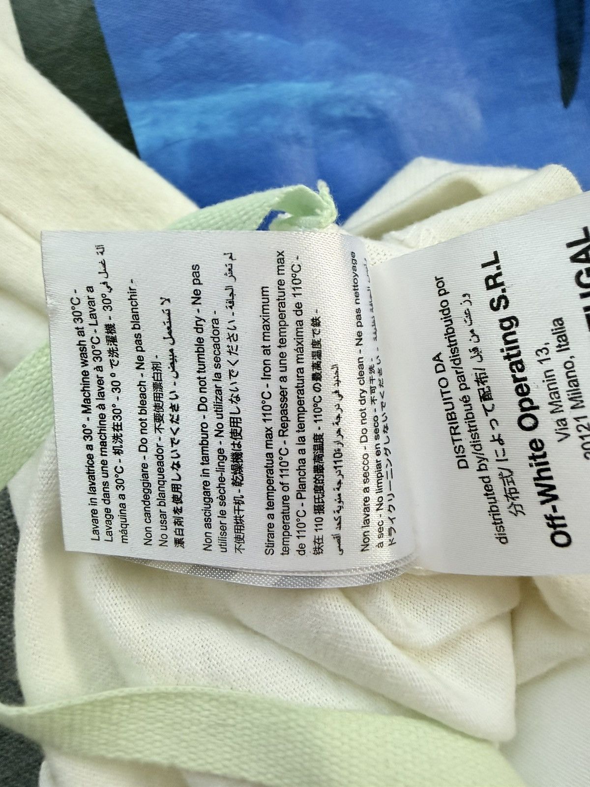Off-White Wet Dream Tee Off-White Virgil Abloh x Cali Thornhill Dewitt Size US XL / EU 56 / 4 - 9 Thumbnail