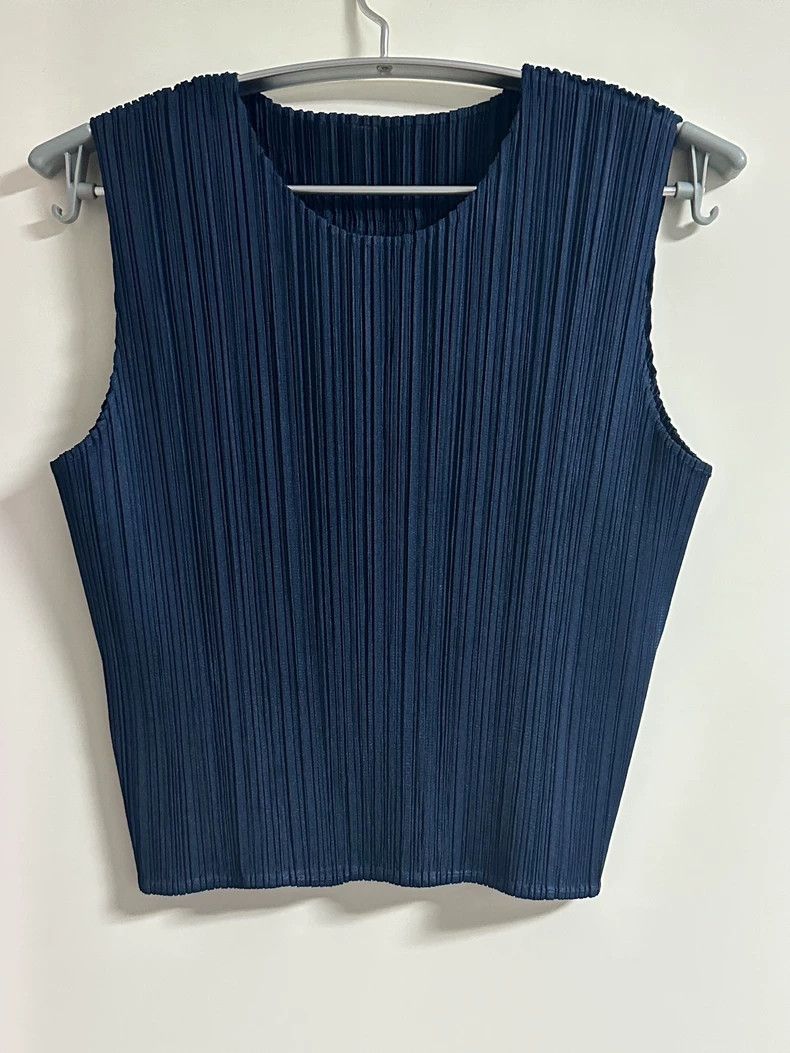 Issey Miyake pleats please issey miyake sleeveless top Size S / US 4 / IT 40 - 1 Thumbnail