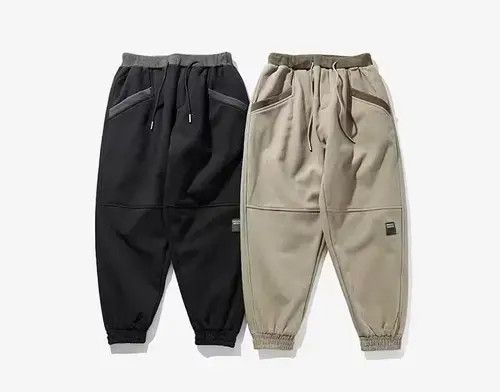 Jean 20AW Indigo Union Japan Khaki Worker Patchwork Pants Size US 31 - 4 Thumbnail