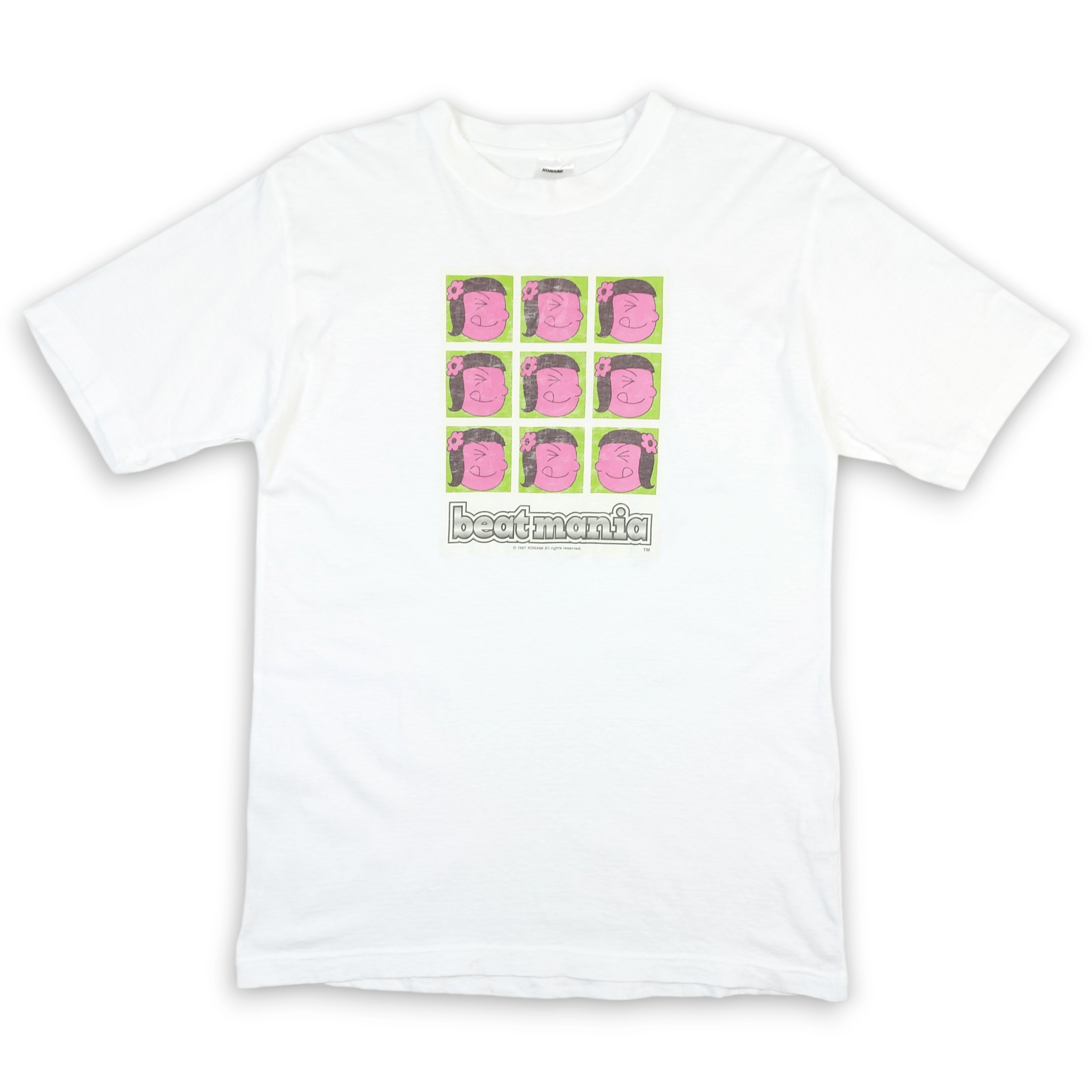 Playstation Vintage 90s Konami Beatmania 1997 Game Promo TEE Size US M / EU 48-50 / 2 - 1 Thumbnail