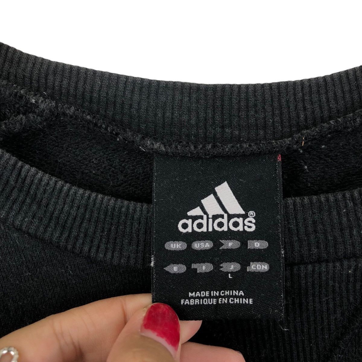 Adidas Vintage ADIDAS EQUIPMENT Stripes Sweatshirt Size US L / EU 52-54 / 3 - 3 Thumbnail