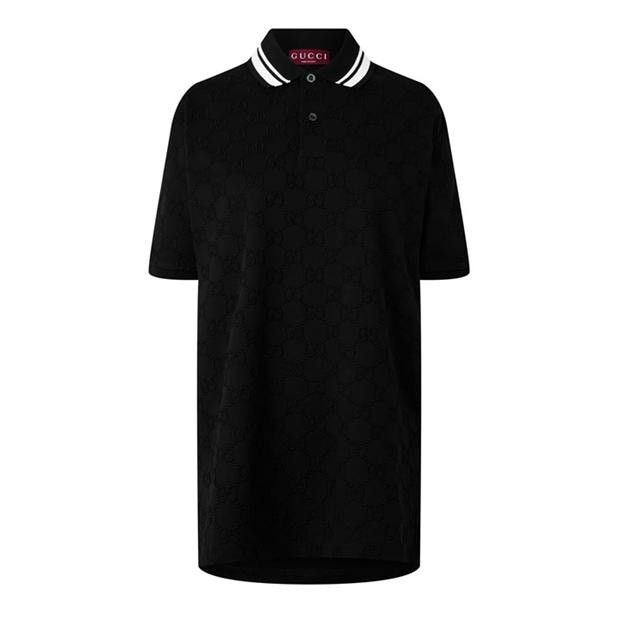 Gucci GUCCI Men'S Gg Cotton Polo Shirt Size US L / EU 52-54 / 3 - 1 Thumbnail