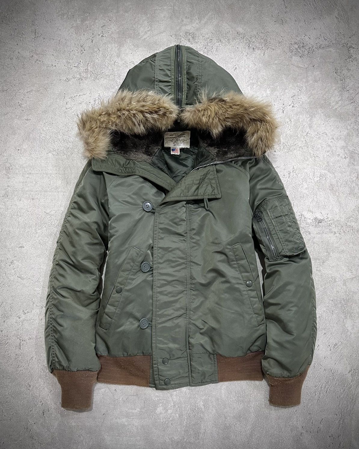I. Spiewak And Sons I. Spiewak & Sons Attached Hood N-2B Jacket Vintage Size US M / EU 48-50 / 2 - 1 Thumbnail