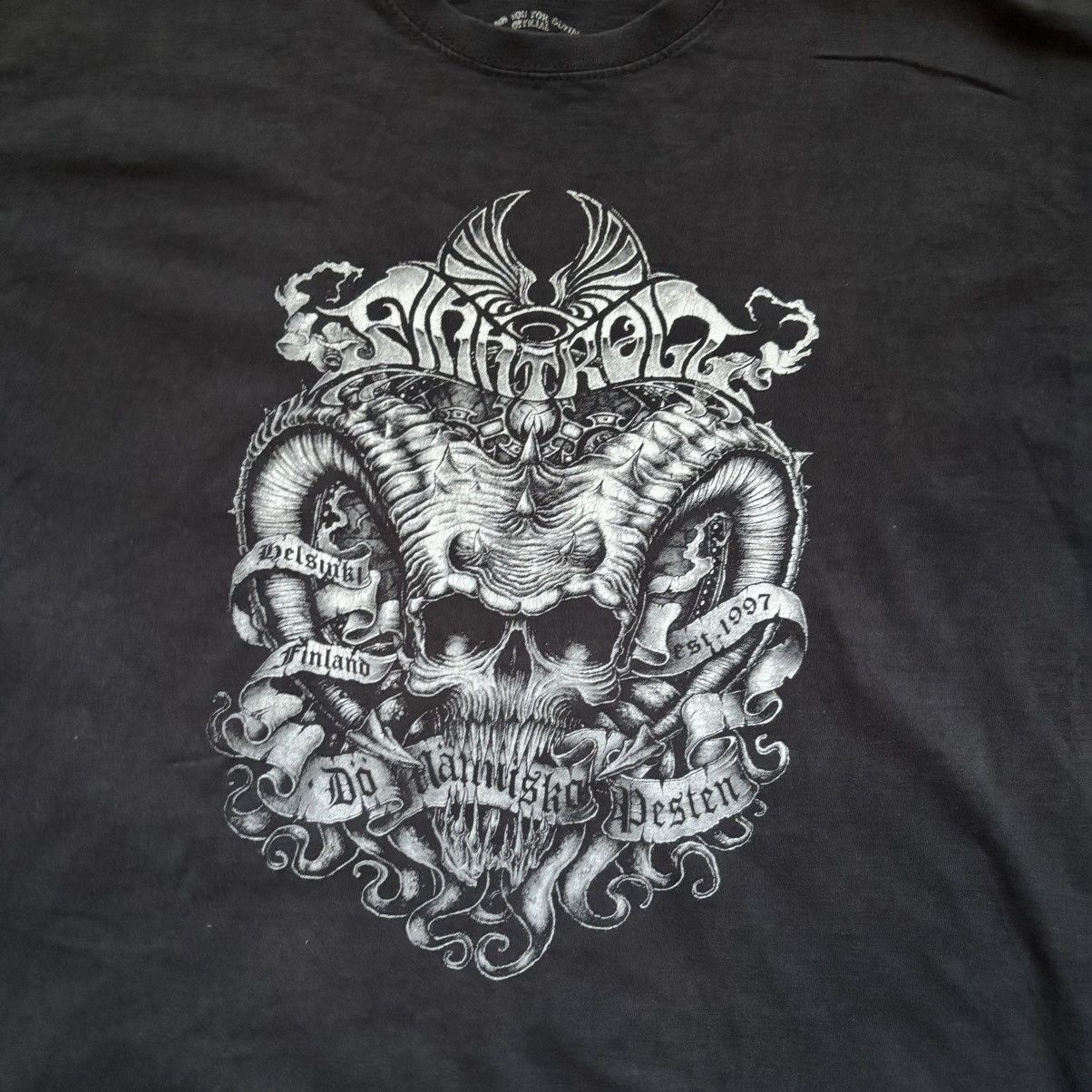 Band Tees × Hysteric Glamour × Vintage Vintage Finntroll Band Tee Size US XL / EU 56 / 4 - 3 Thumbnail