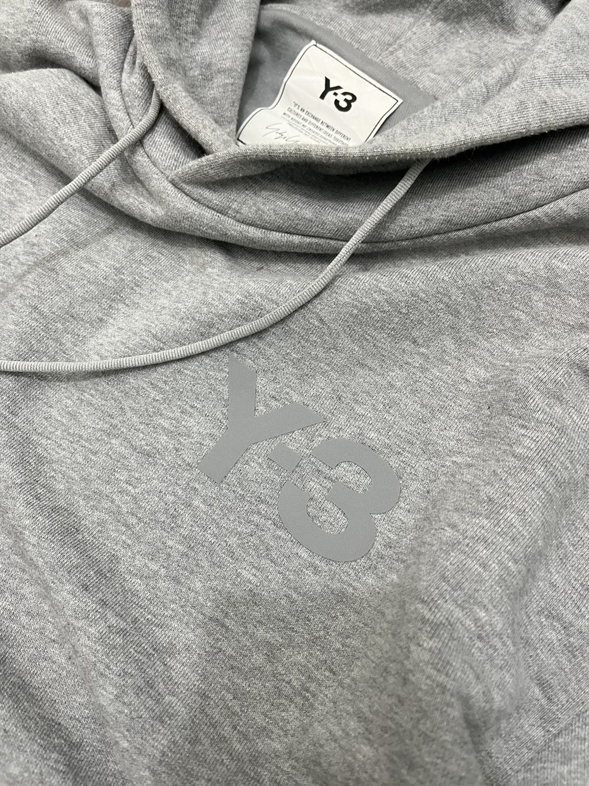 Japanese Brand Adidas x Yohji Yamamoto Y3 Logo Hoodie Size US XS / EU 42 / 0 - 8 Thumbnail