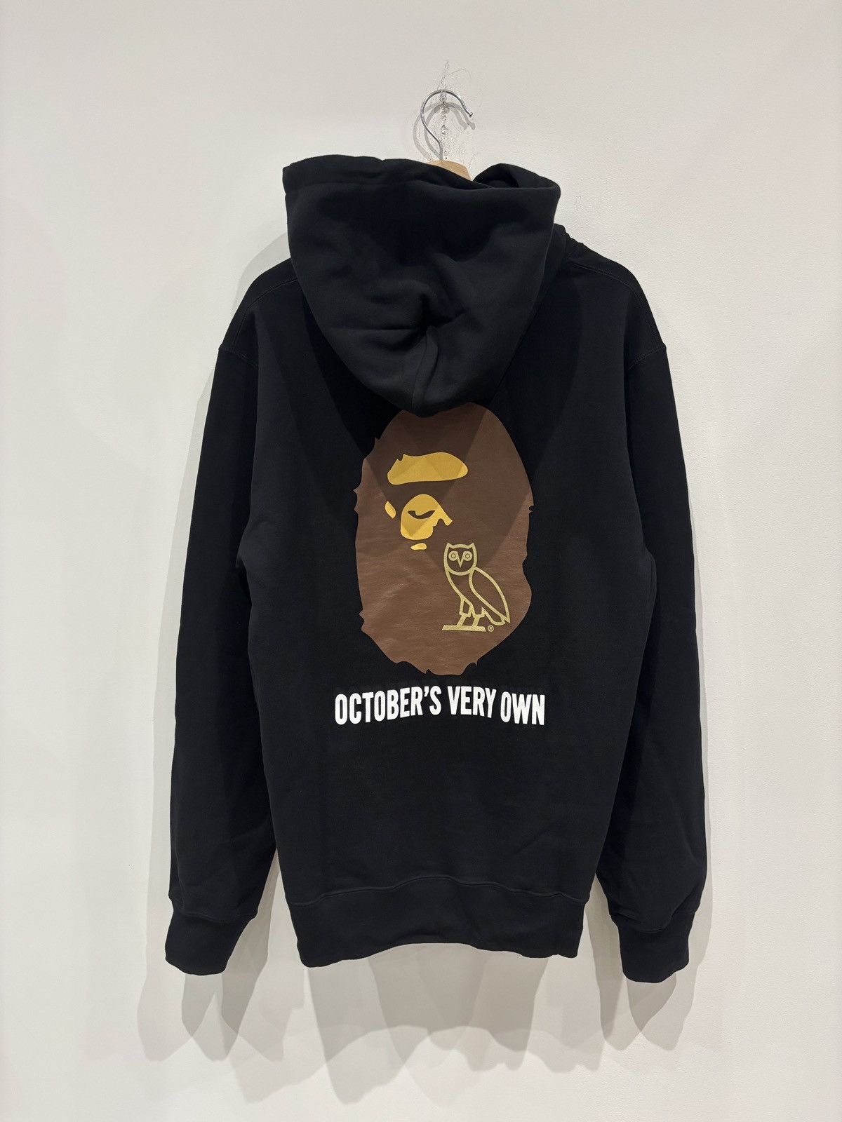Bape × October's Very Own BAPE x OVO Pullover Hoodie Black Size: XXL Size US XXL / EU 58 / 5 - 2 Thumbnail