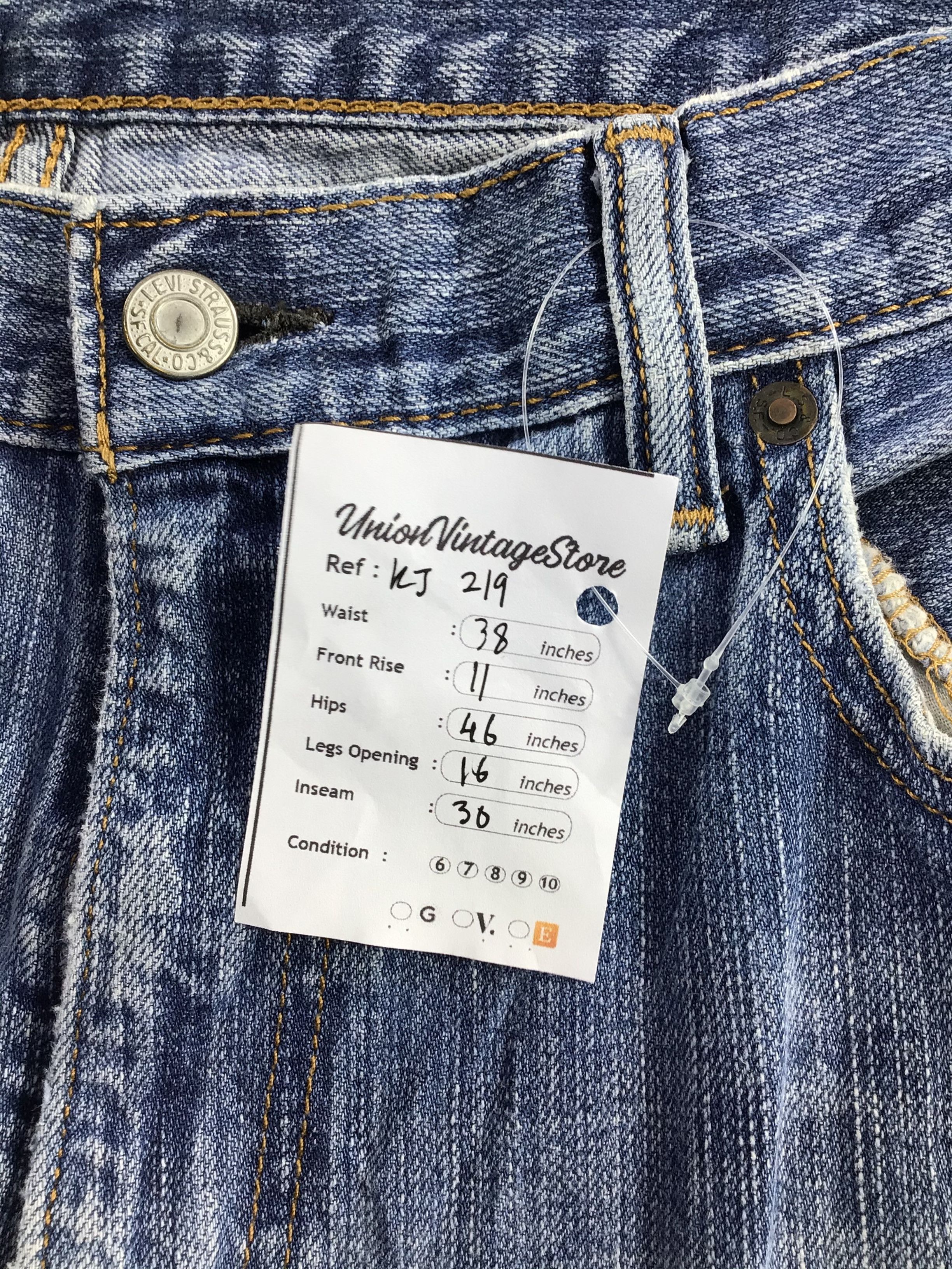 Vintage Levis 559 Jeans Faded Blue Medium Wash KJ219
