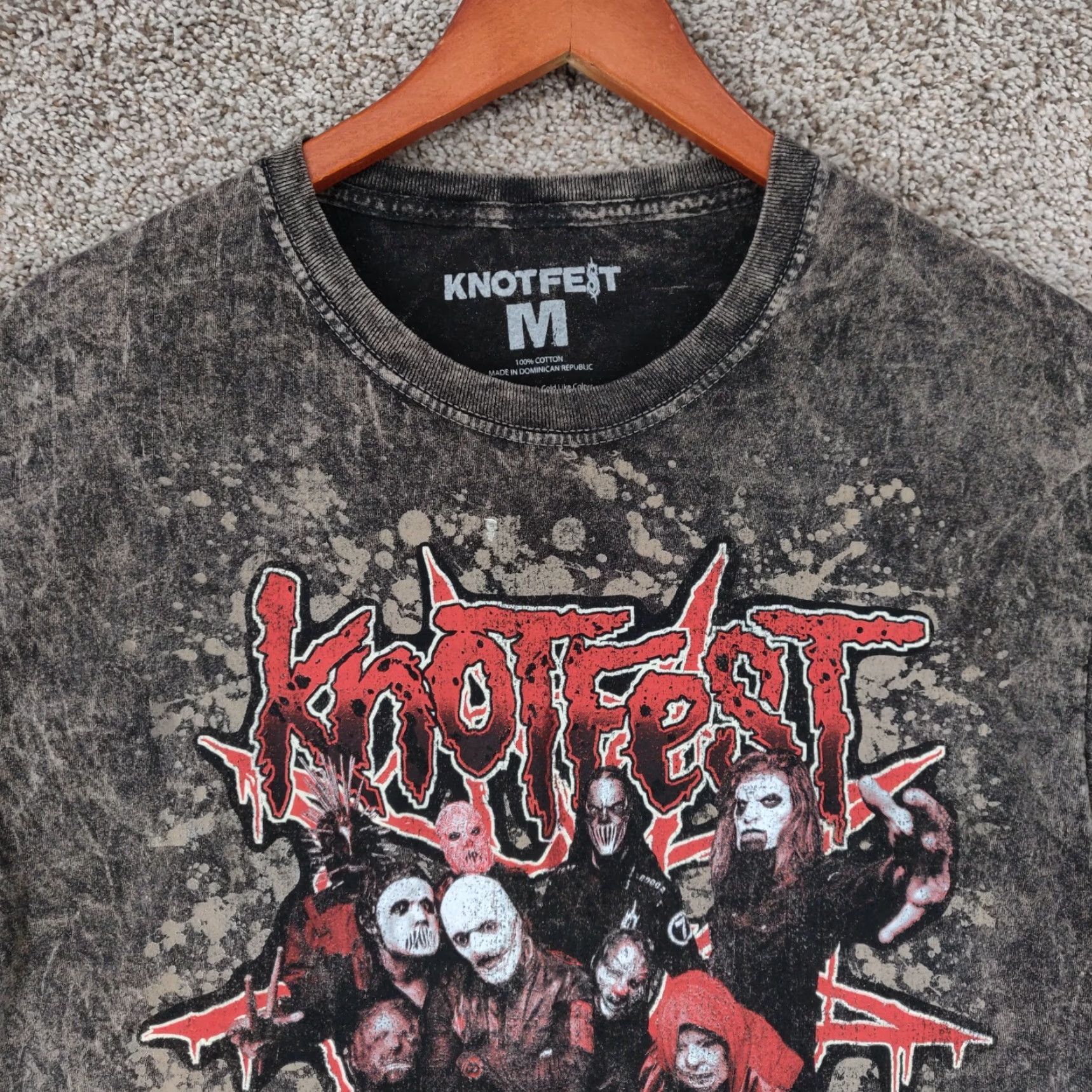Vintage Knotfest Slipknot T Shirt Mens Medium Knotfest Short Sleeve Rock Band Graphic Size US M / EU 48-50 / 2 - 2 Thumbnail
