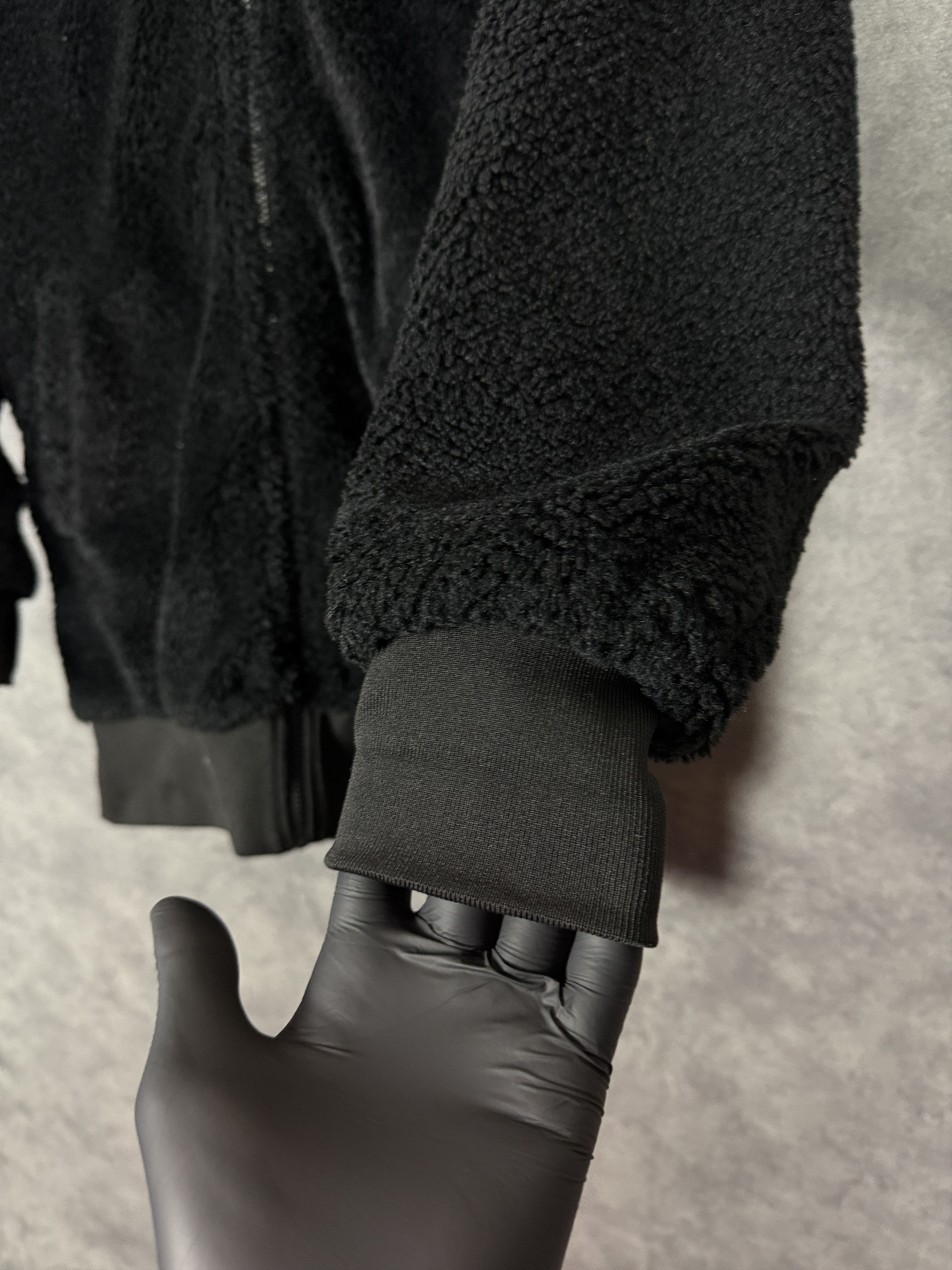 Filippa K Filippa K fleece coat black zip-up with hood Parka fleece Size XS / US 0-2 / IT 36-38 - 3 Thumbnail
