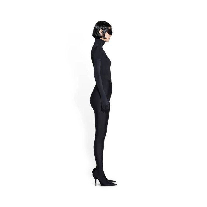 Balenciaga o1bcso1str1124 Knife Pantaleggings in Black Size 26" / US 2 / IT 38 - 5 Thumbnail