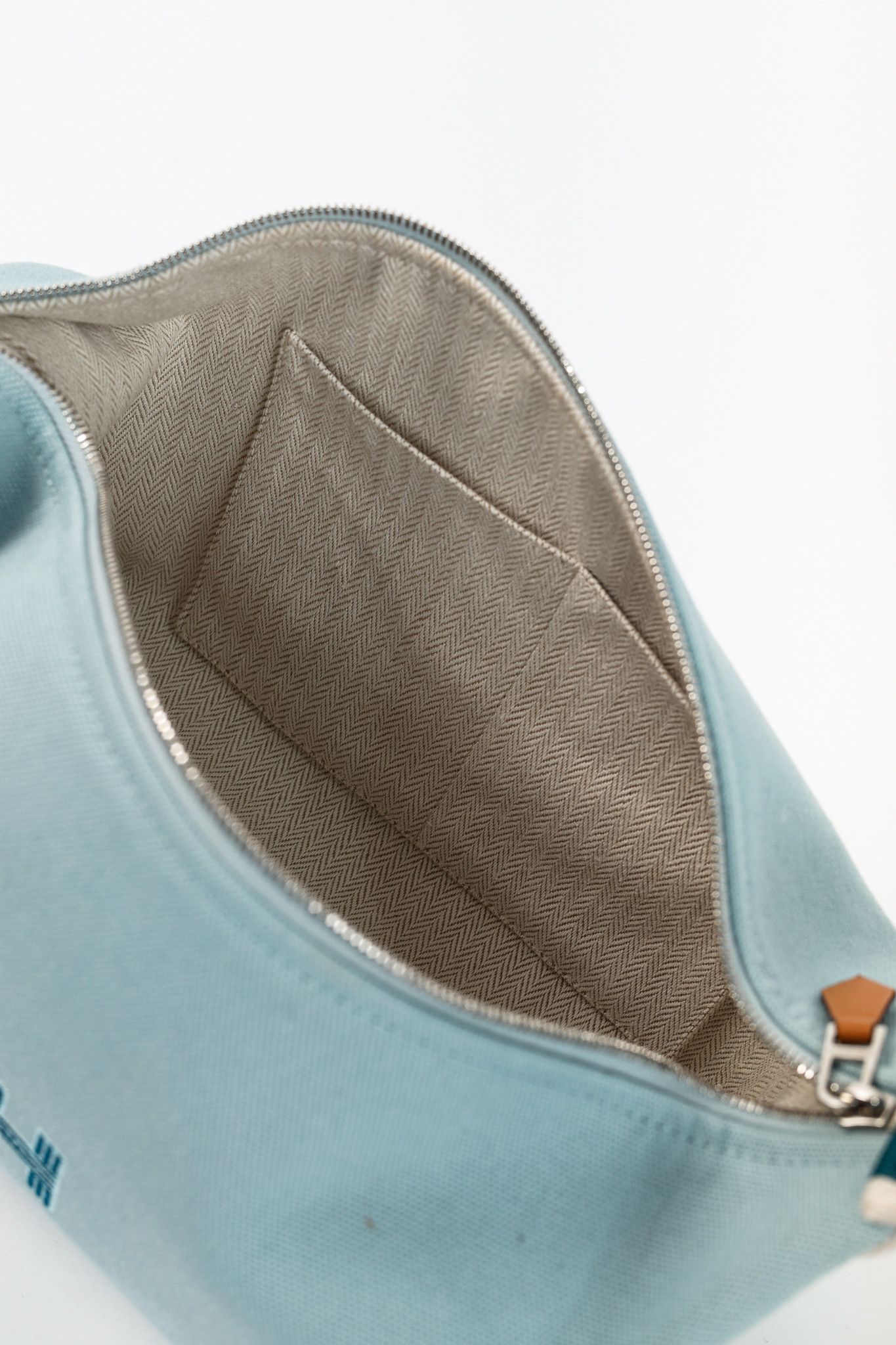 Hermes Hermes Bride-a-Brac Small Model Eucalyptus Canvas Case Size ONE SIZE - 12 Thumbnail