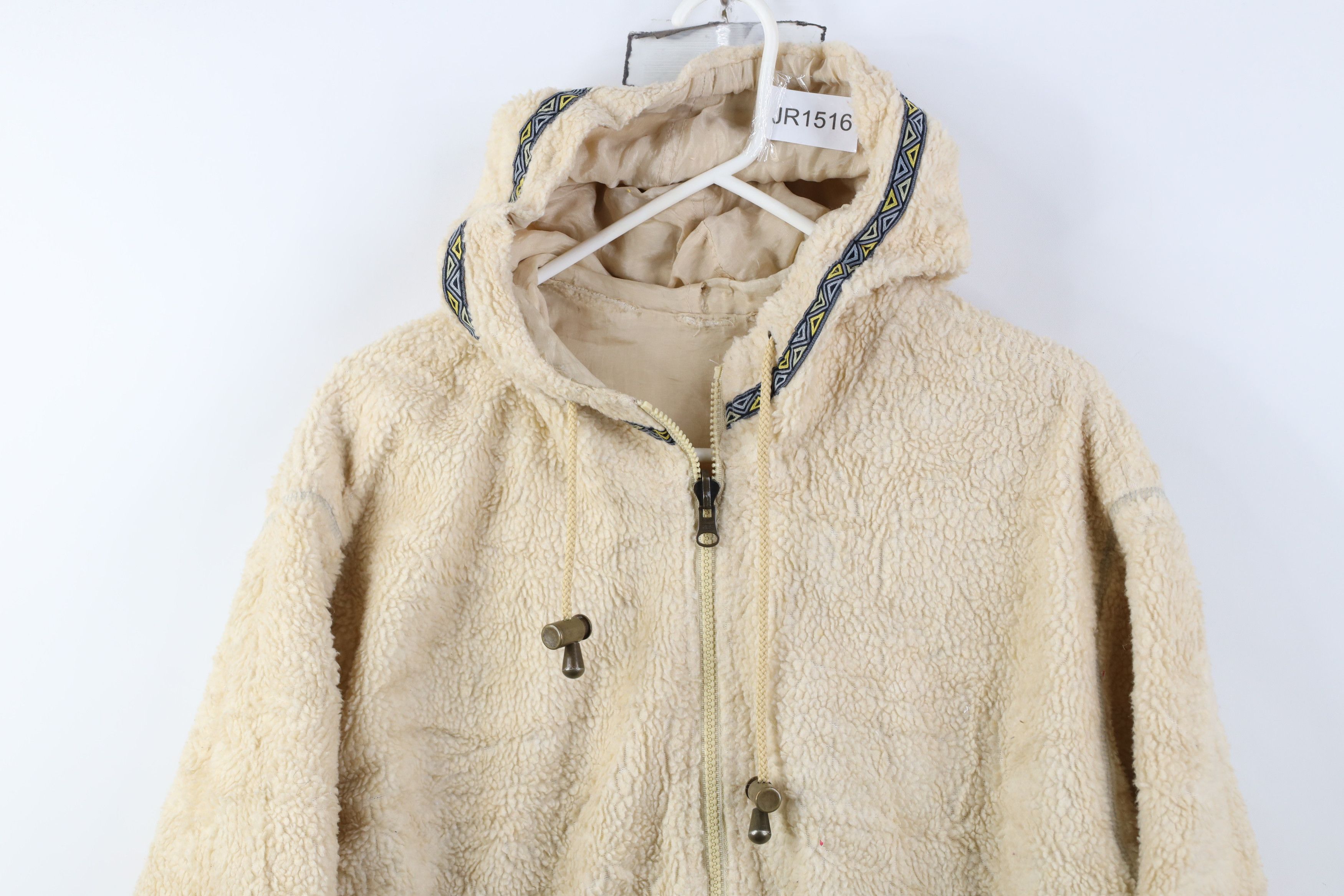Vintage AS IS Vintage 90s Streetwear Reversible Silk Fleece Hoodie Size M / US 6-8 / IT 42-44 - 13 Thumbnail