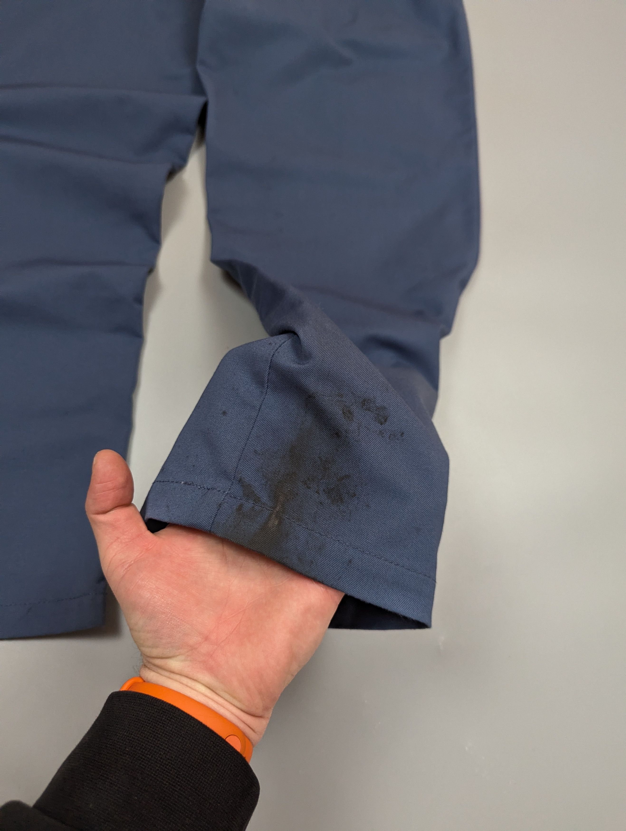 Carhartt Wip Carhartt WIP Master Pant Blue Work Pants Straight Fit Mens Size US 27 - 7 Thumbnail