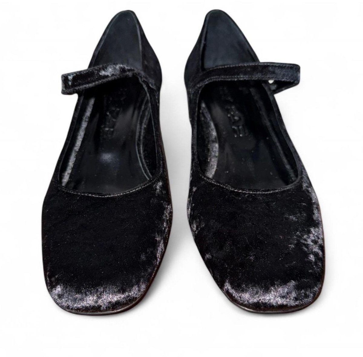 By Far By Far black velvet flats Size US 8 / IT 38 - 4 Thumbnail