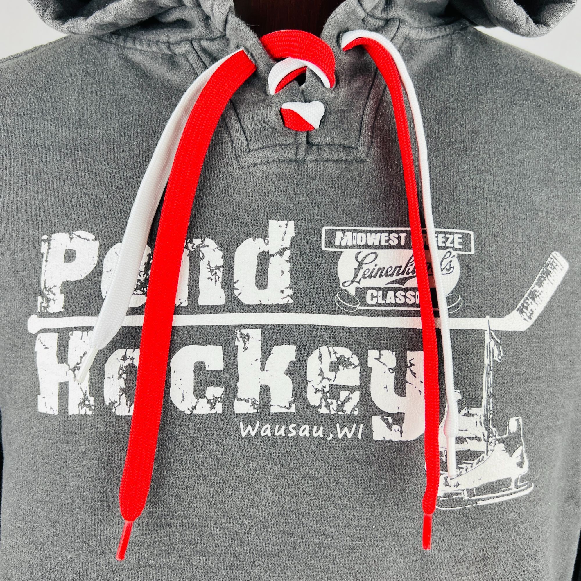 Other Leinenkugel's Pond Hockey Wausau WI Hoodie Pullover Medium S Size US M / EU 48-50 / 2 - 3 Thumbnail