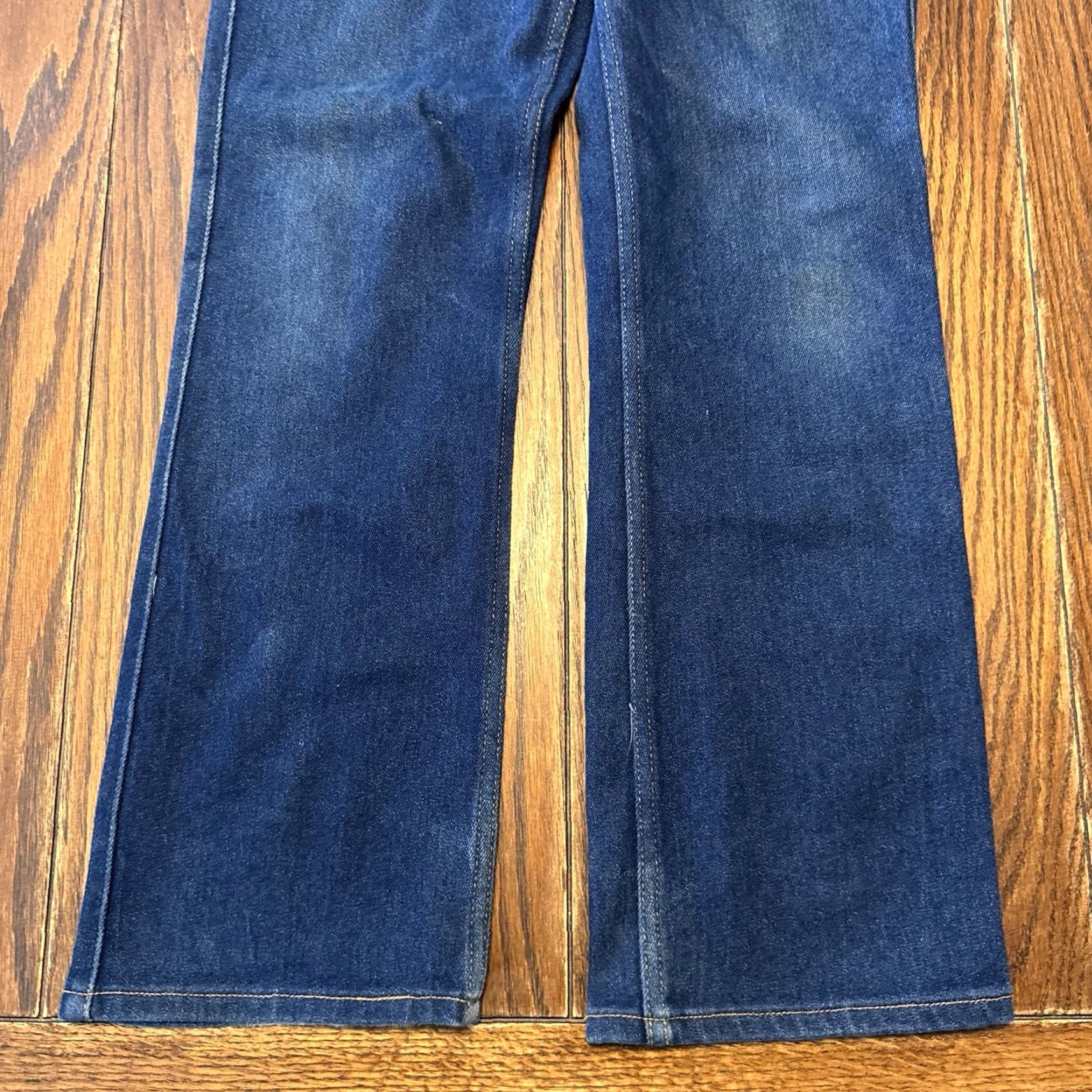 Levi's VINTAGE Levi’s 517 Bootcut Jeans 33x30 Mens Blue Denim Cowboy Cut Cowboy 517 90s? Size US 33 - 2 Thumbnail