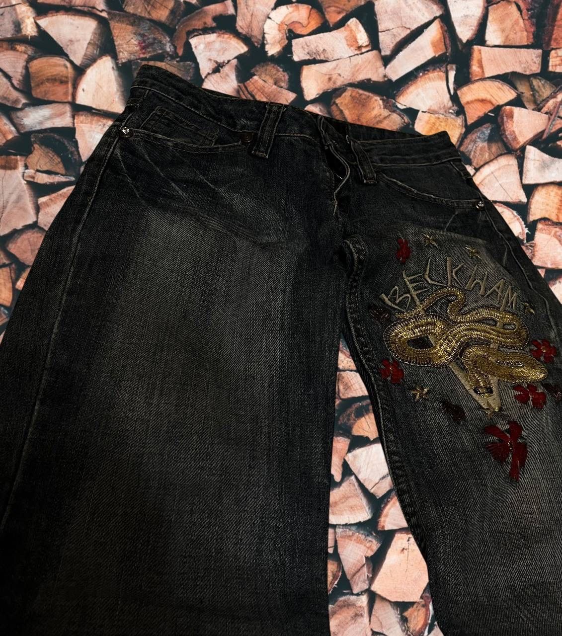 Japanese Brand × Vintage IfSixWasNine japanese Y2K Kapital style flared jeans Size US 30 / EU 46 - 2 Thumbnail