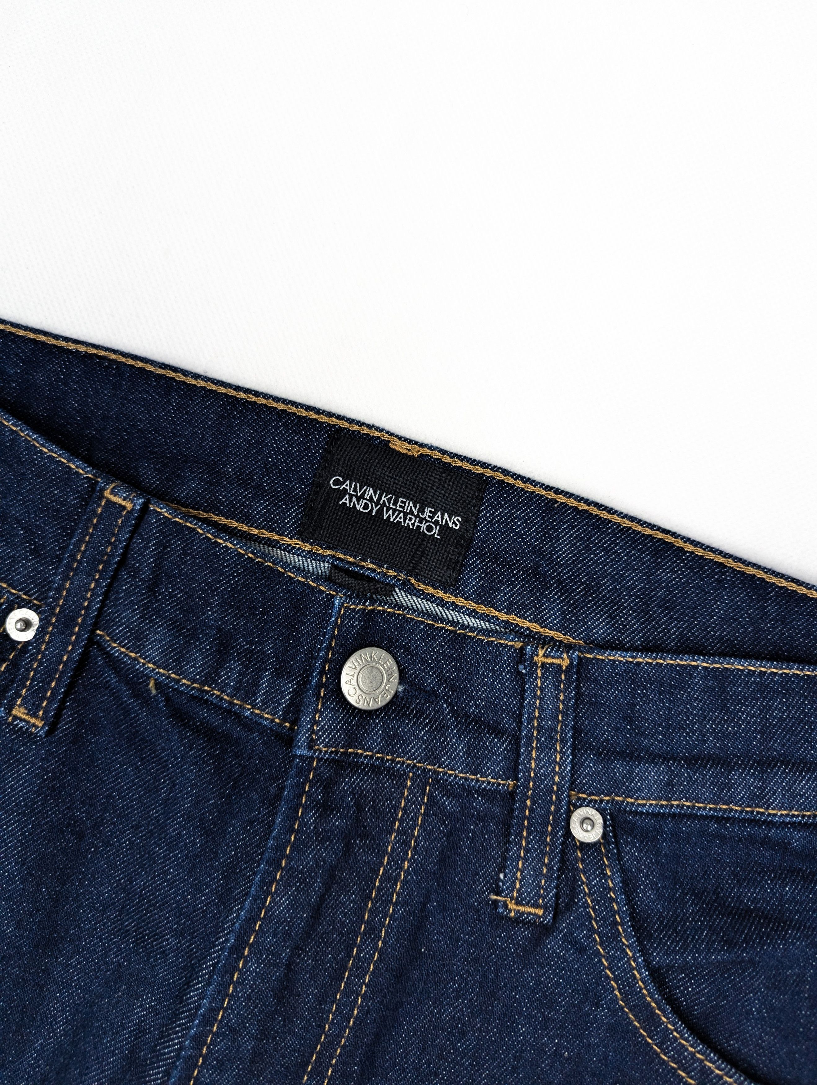 Andy Warhol × Calvin Klein Calvin Klein Andy Warhol denim jeans 34 Size US 34 / EU 50 - 3 Thumbnail