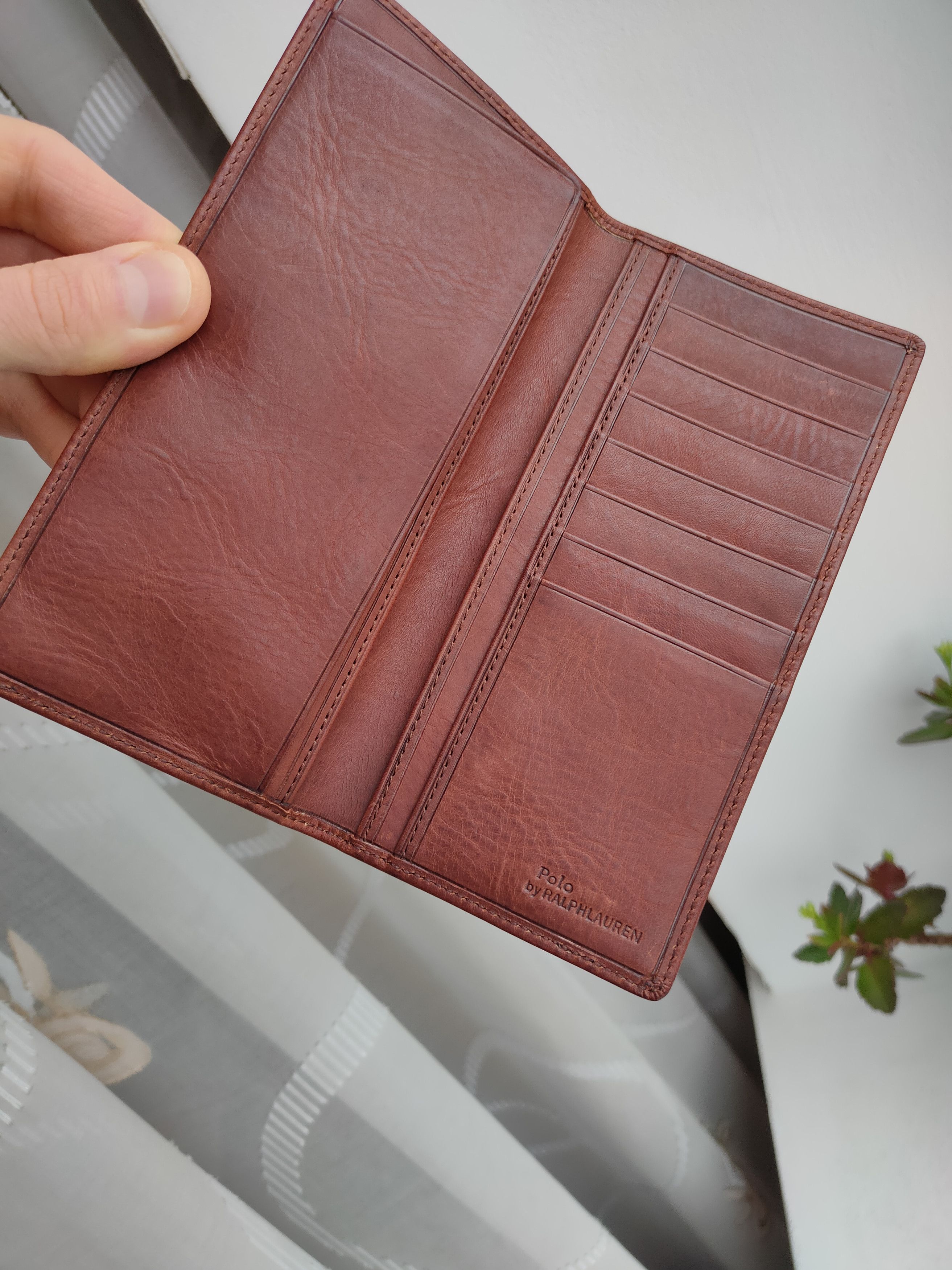 Polo Ralph Lauren Polo Ralph Lauren leather wallet purse logo polo RL Size ONE SIZE - 10 Thumbnail