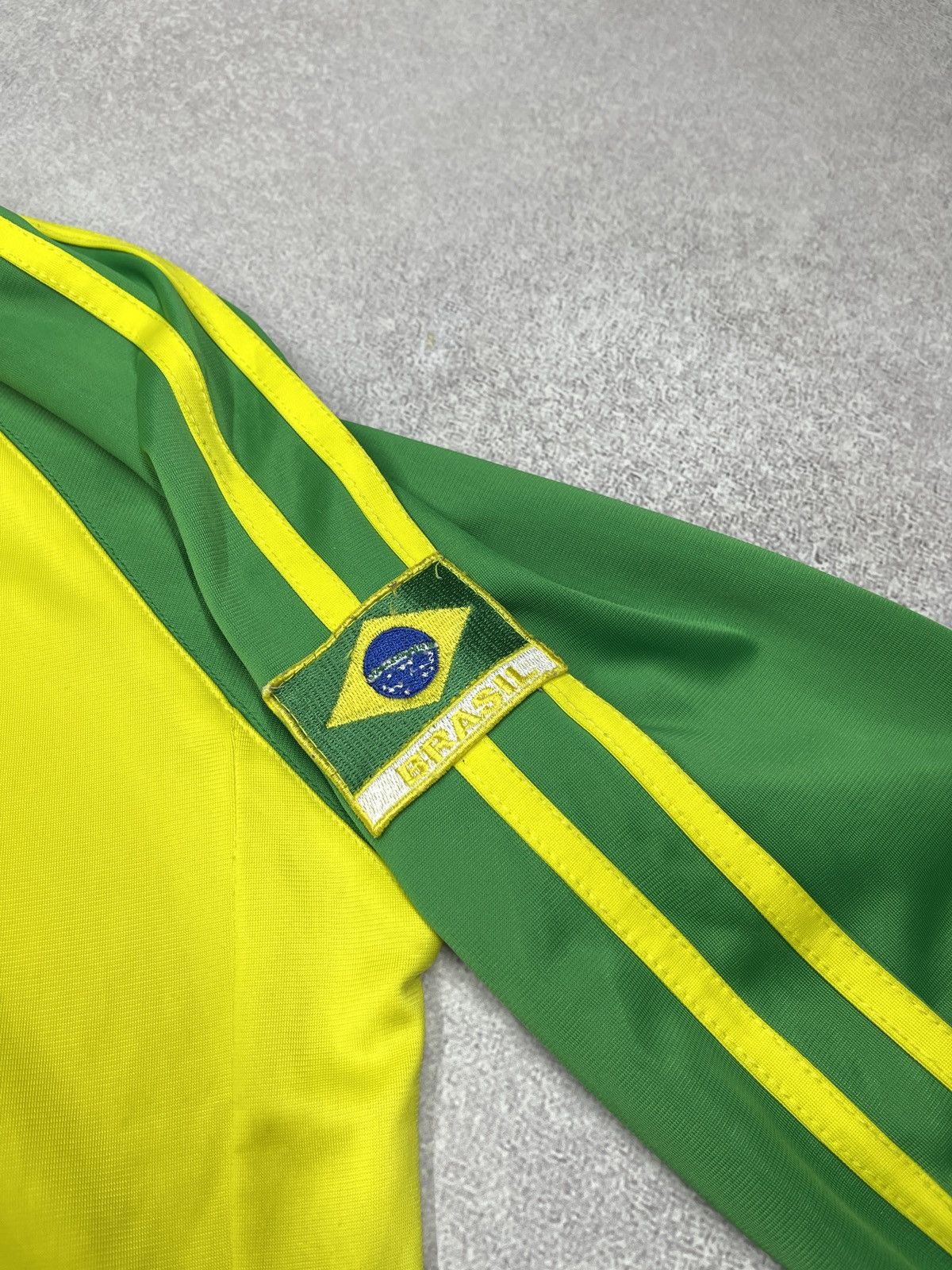 Other Vintage Brazil World Soccer CBF #10 Full Zip Track Jacket Size US M / EU 48-50 / 2 - 7 Thumbnail
