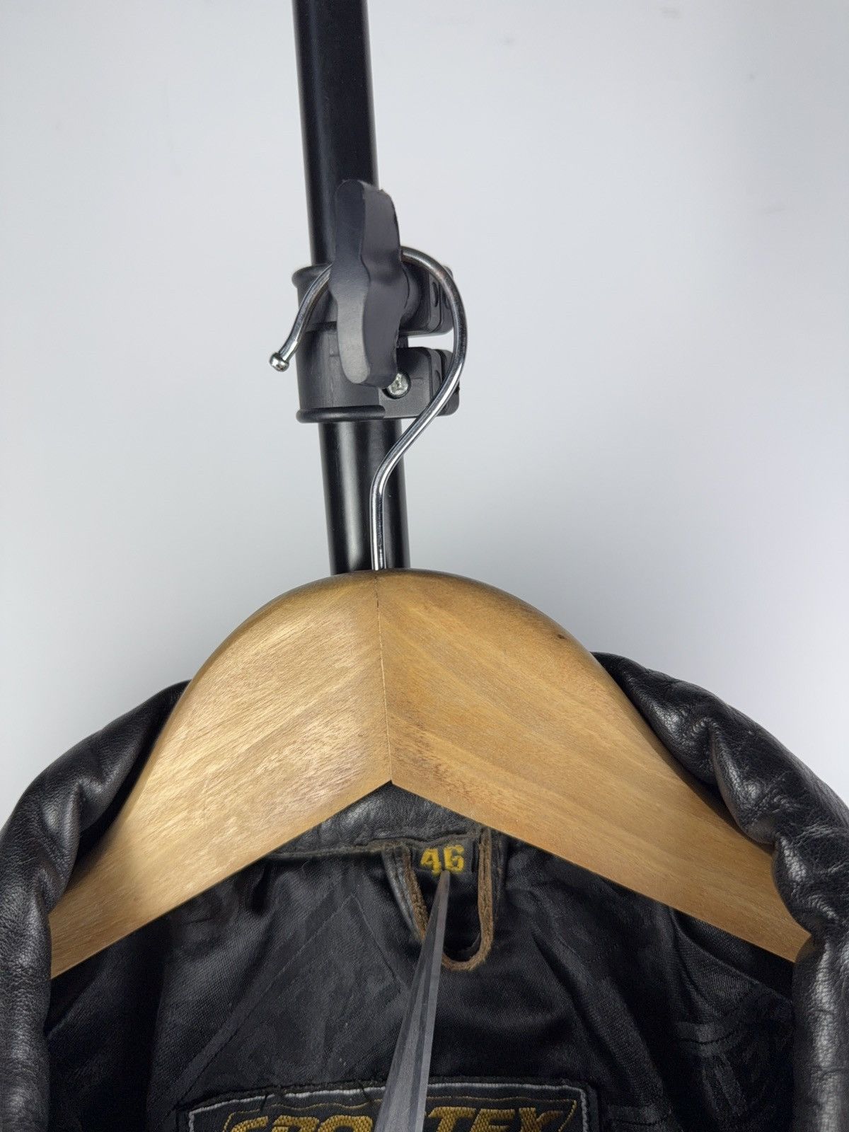 Leather Vntg 00s Heavy Leather Racing MOTO Bomber Jacket Punk Size US S / EU 44-46 / 1 - 20 Thumbnail