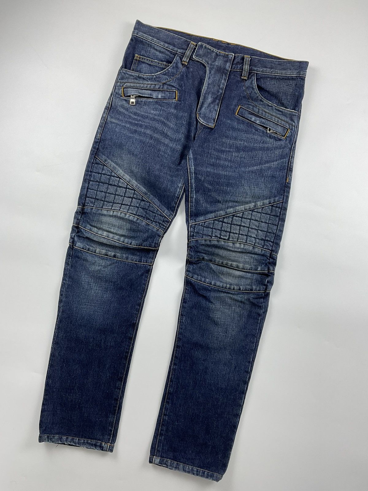 Balmain Balmain Biker Pants Size US 32 / EU 48 - 5 Thumbnail