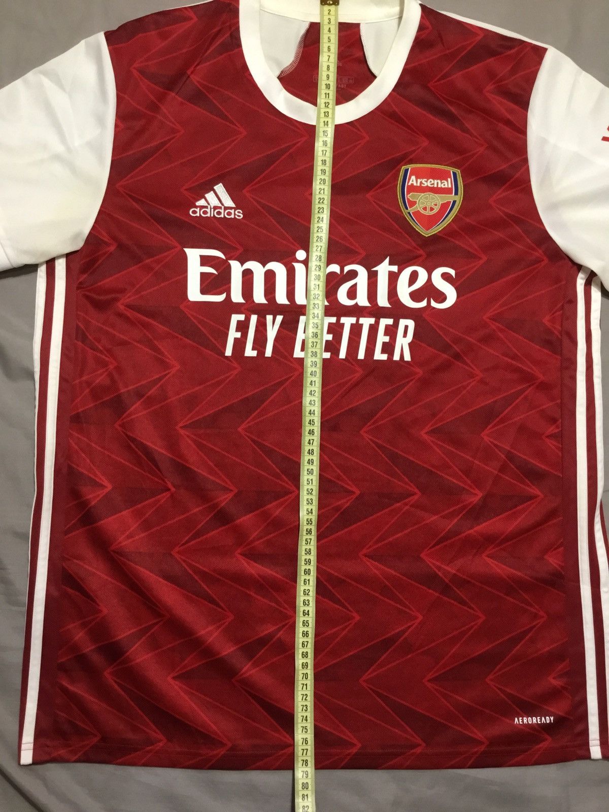 Adidas Tierney #3 Arsenal 2019/20 Home Shirt Adidas Size XL Size US XL / EU 56 / 4 - 8 Thumbnail