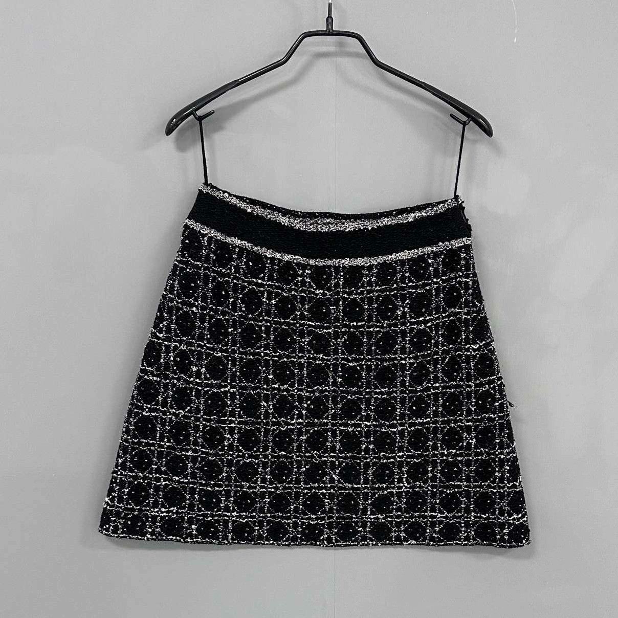 Dior Dior Retro Black Skirt 26 Women Size 26" / US 2 / IT 38 - 1 Thumbnail