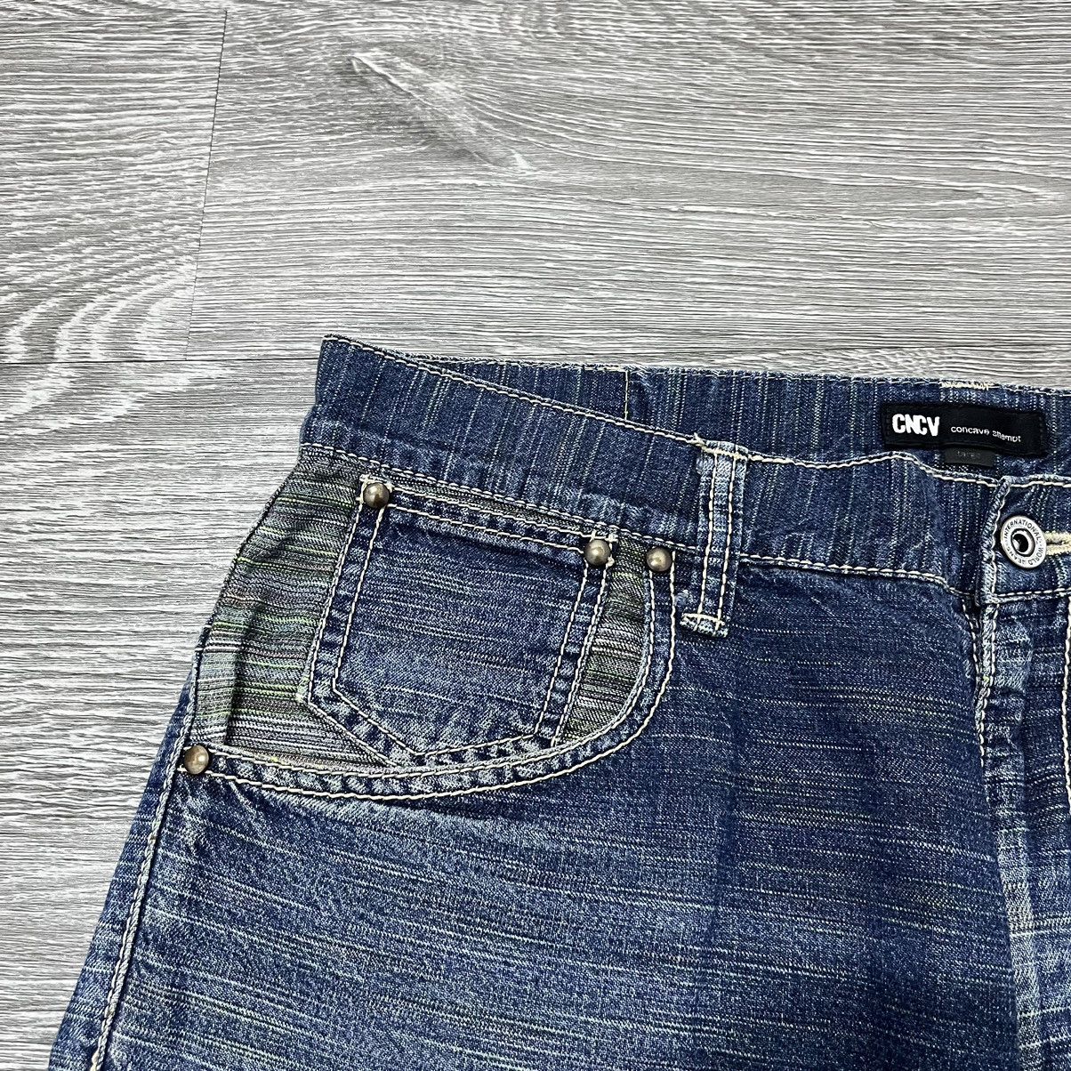 Japanese Brand CNCV Concave Attempt Weaving Denim Pant Size US 33 - 4 Thumbnail