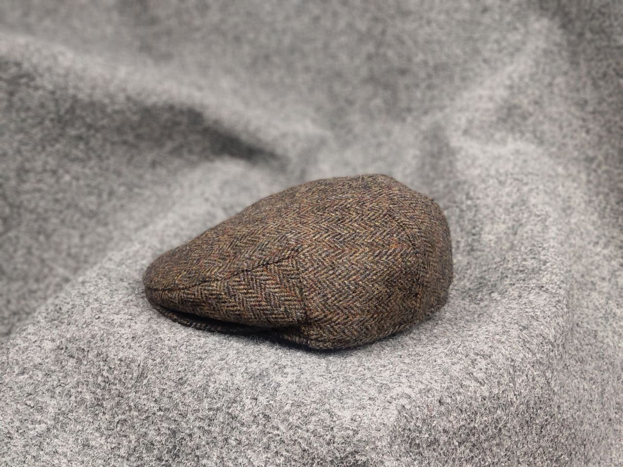 Harris Tweed Wool Flat cap Size ONE SIZE - 6 Thumbnail